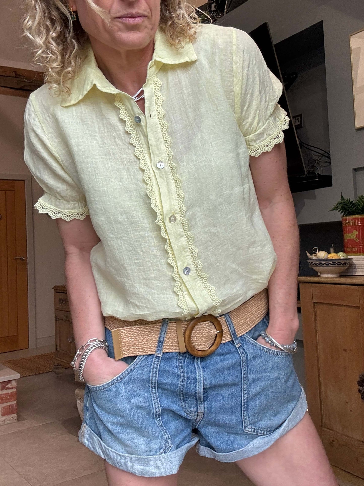 Lottie Blouse | Lemon