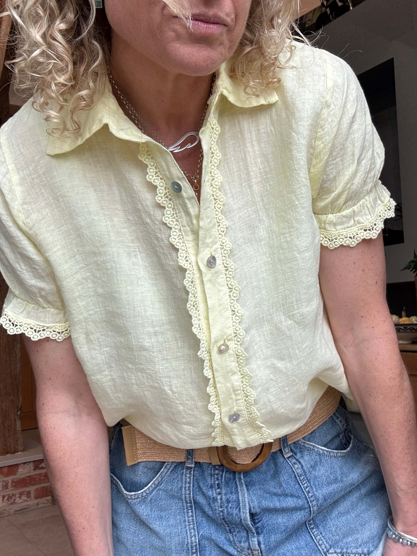 Lottie Blouse | Lemon