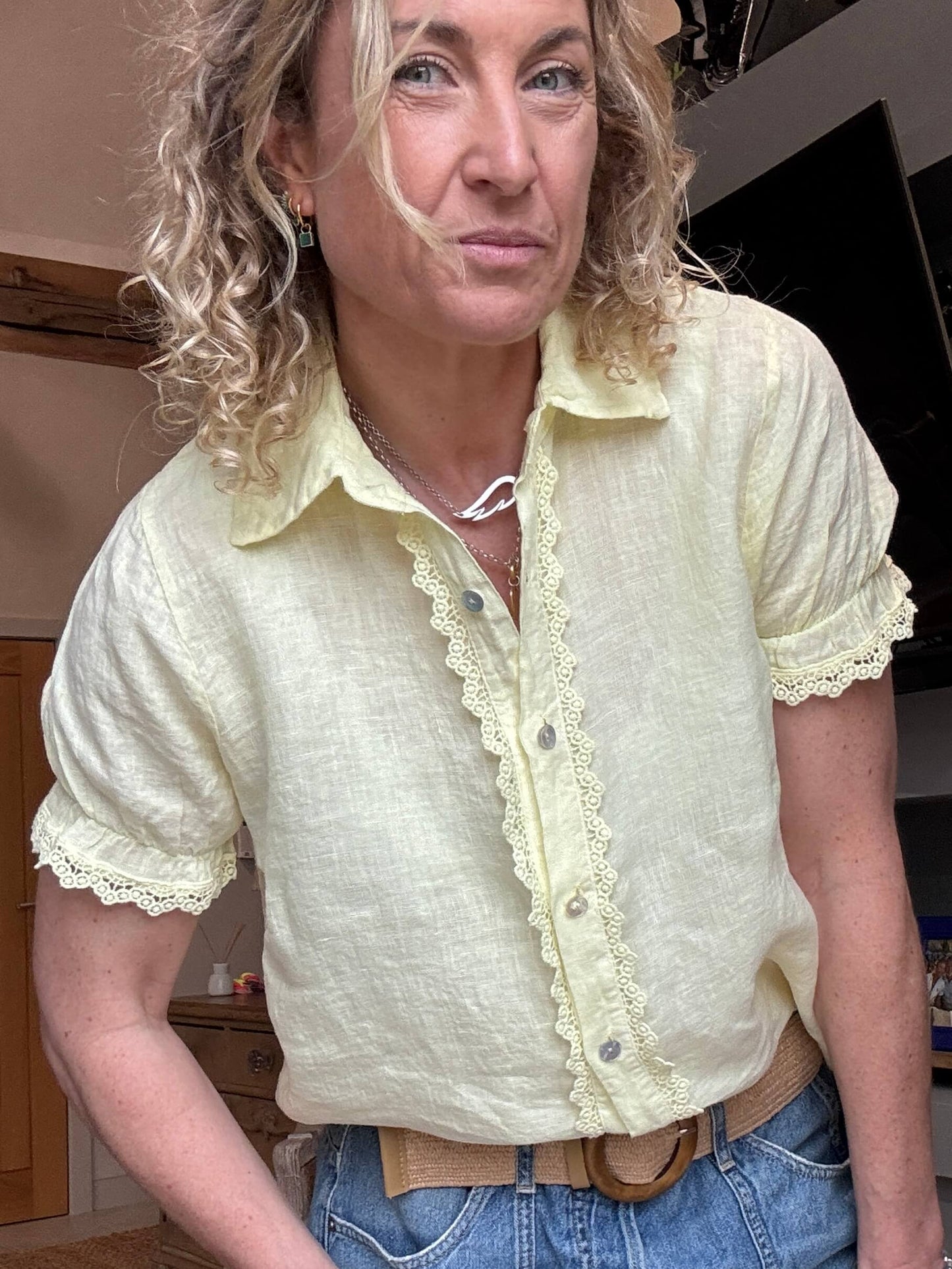 Lottie Blouse | Lemon