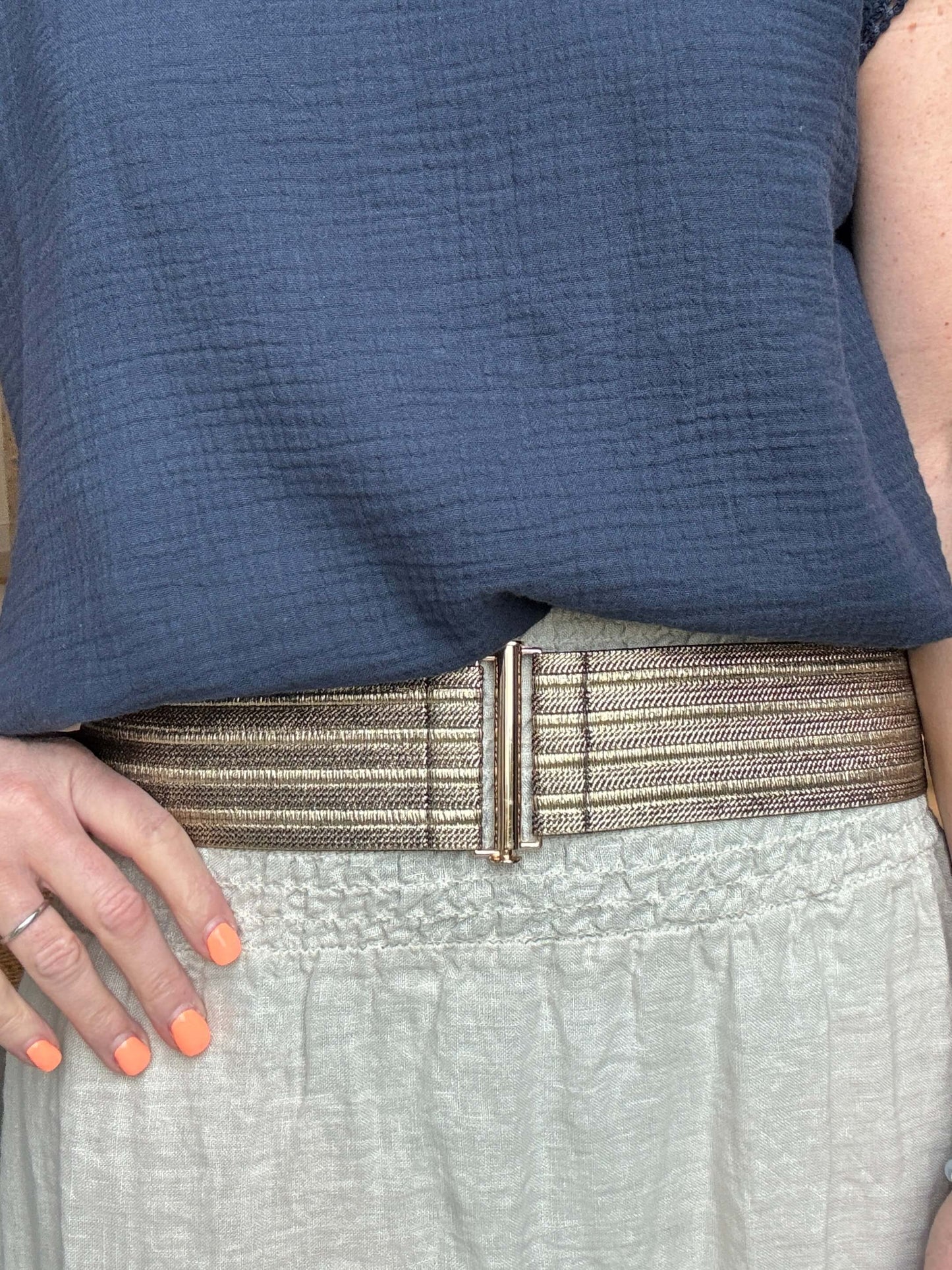The Gold Glam Belt