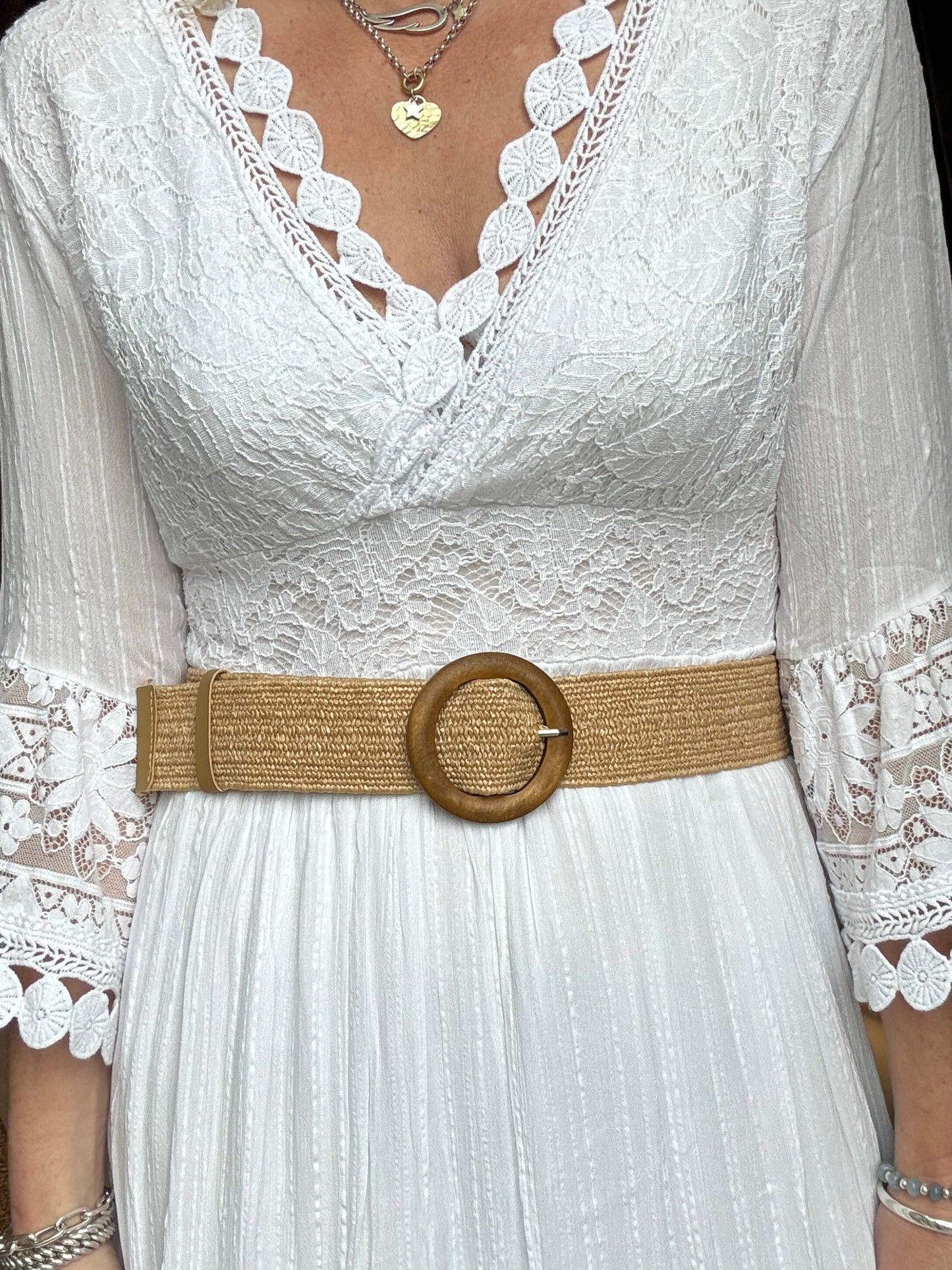 Santorini Dress | White