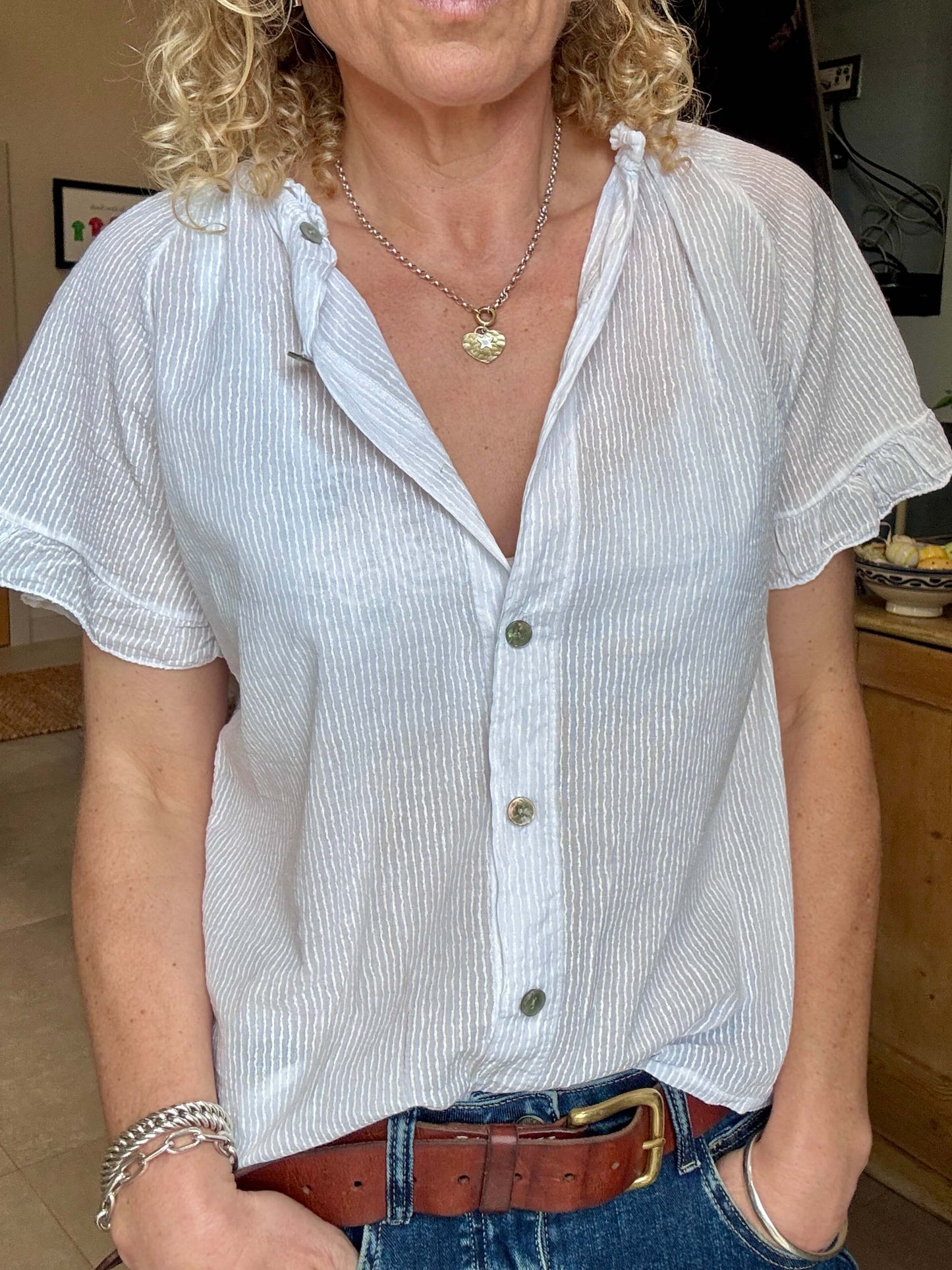 Regatta Blouse | White