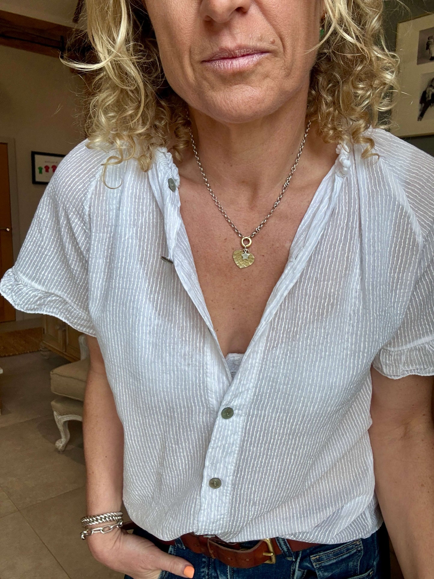 Regatta Blouse | White