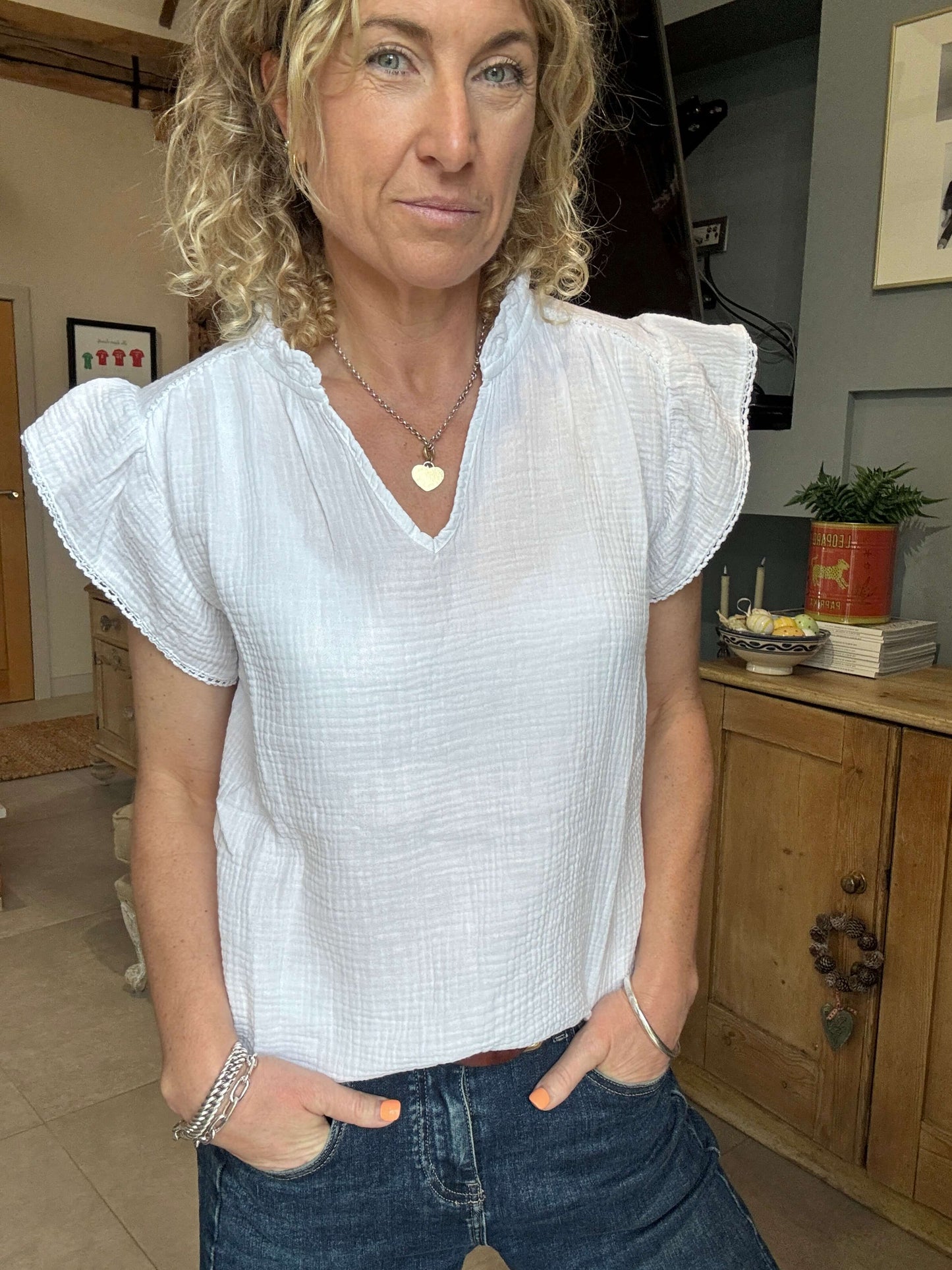 Nula Blouse | White