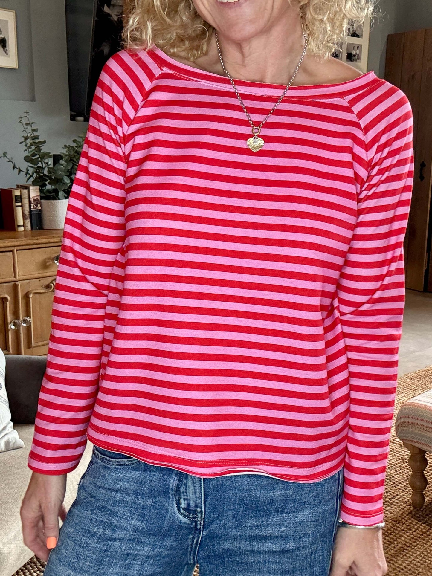 Breton Stripe Slub | Seaside Sorbet
