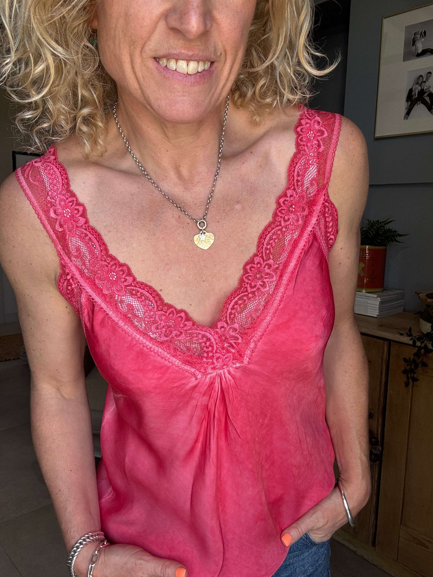 Iris Camisole | Crushed Strawberry