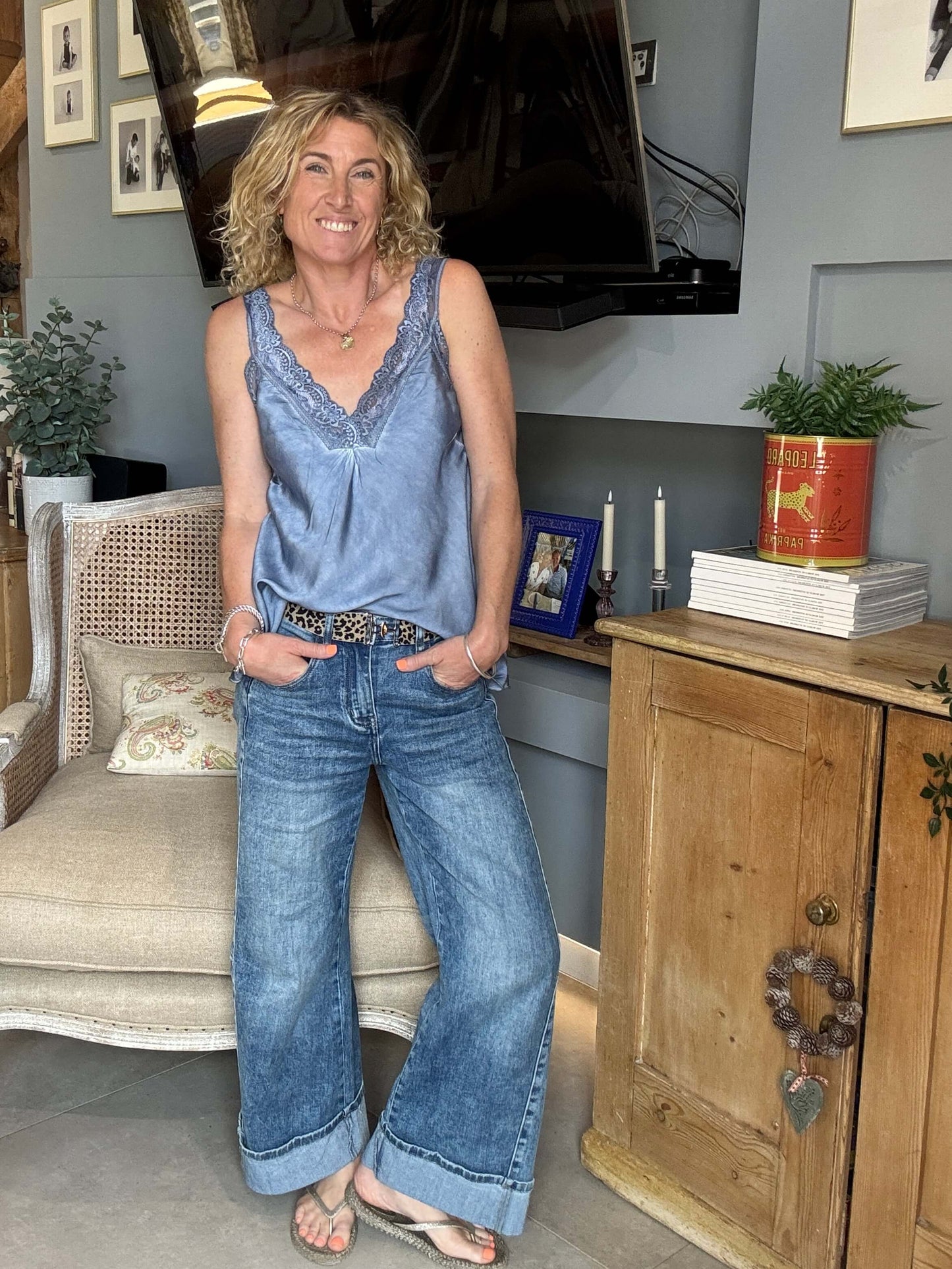 Iris Camisole | Denim