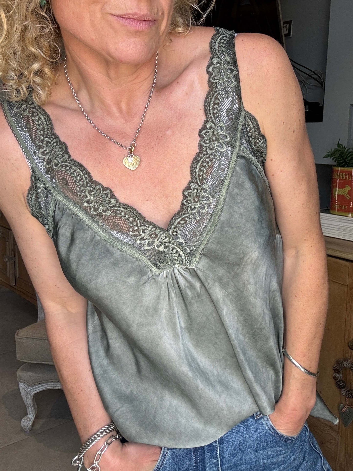 Iris Camisole | Khaki