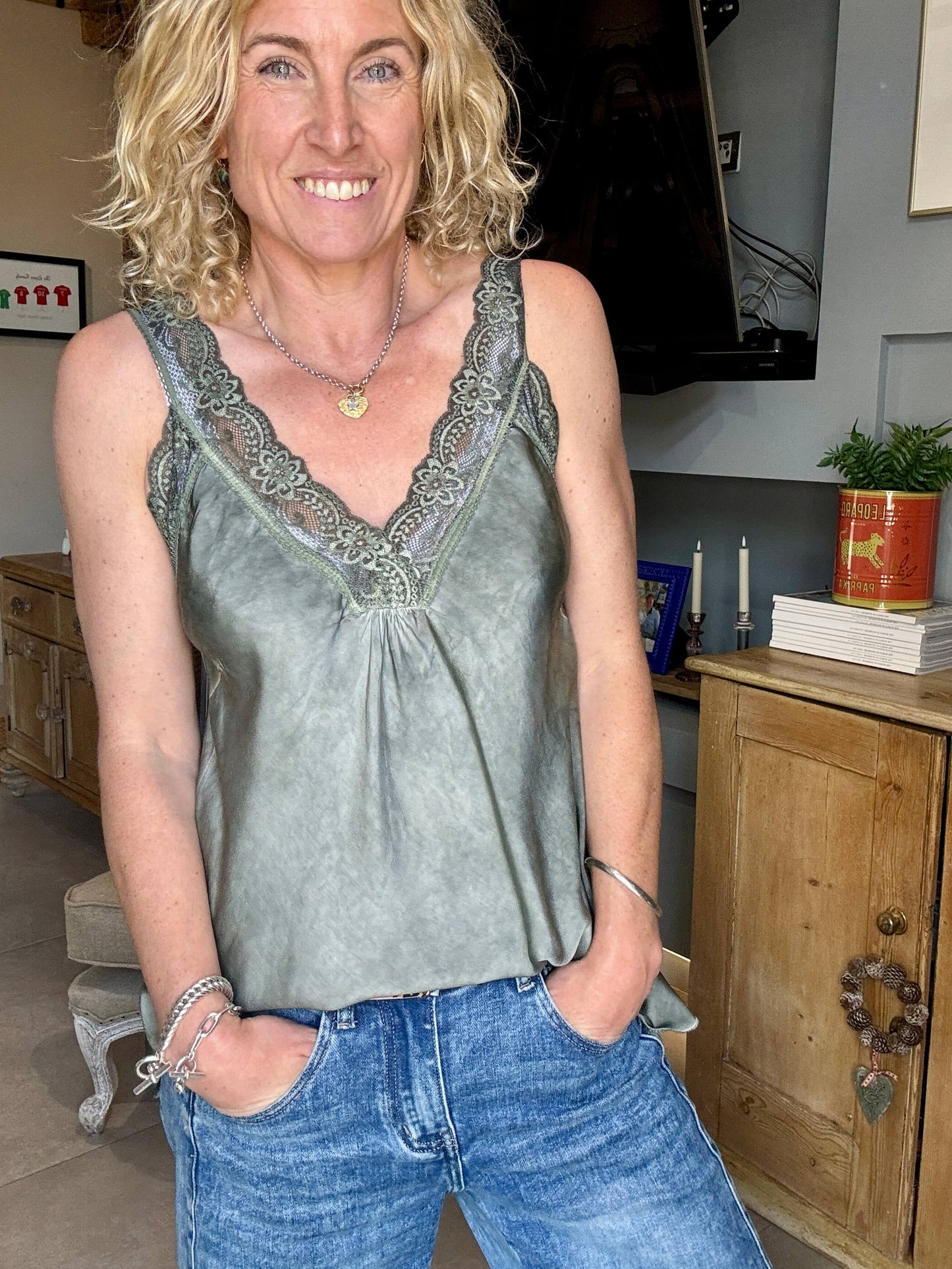Iris Camisole | Khaki
