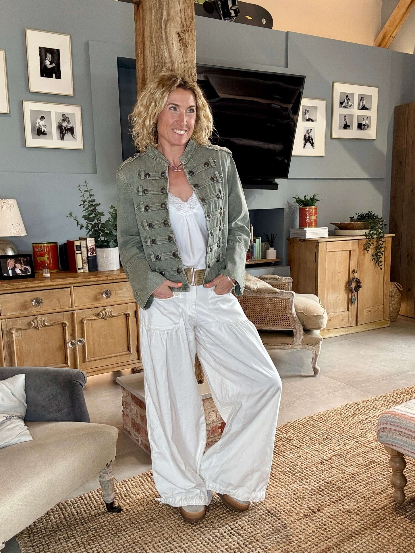 The Regiment Jacket | Khaki Denim
