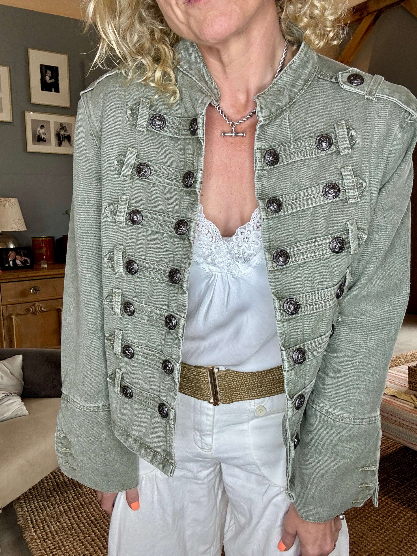 The Regiment Jacket | Khaki Denim