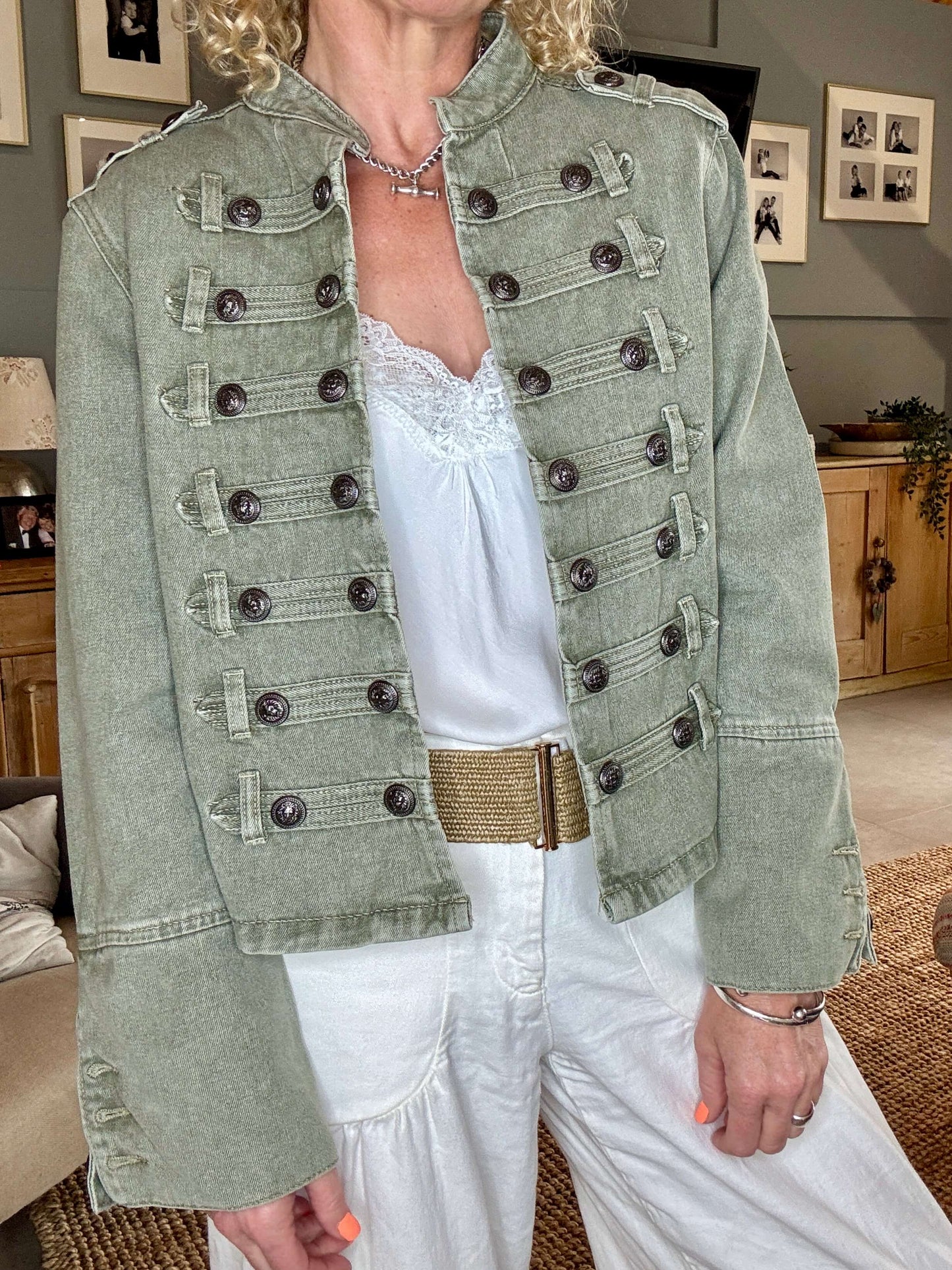 The Regiment Jacket | Khaki Denim