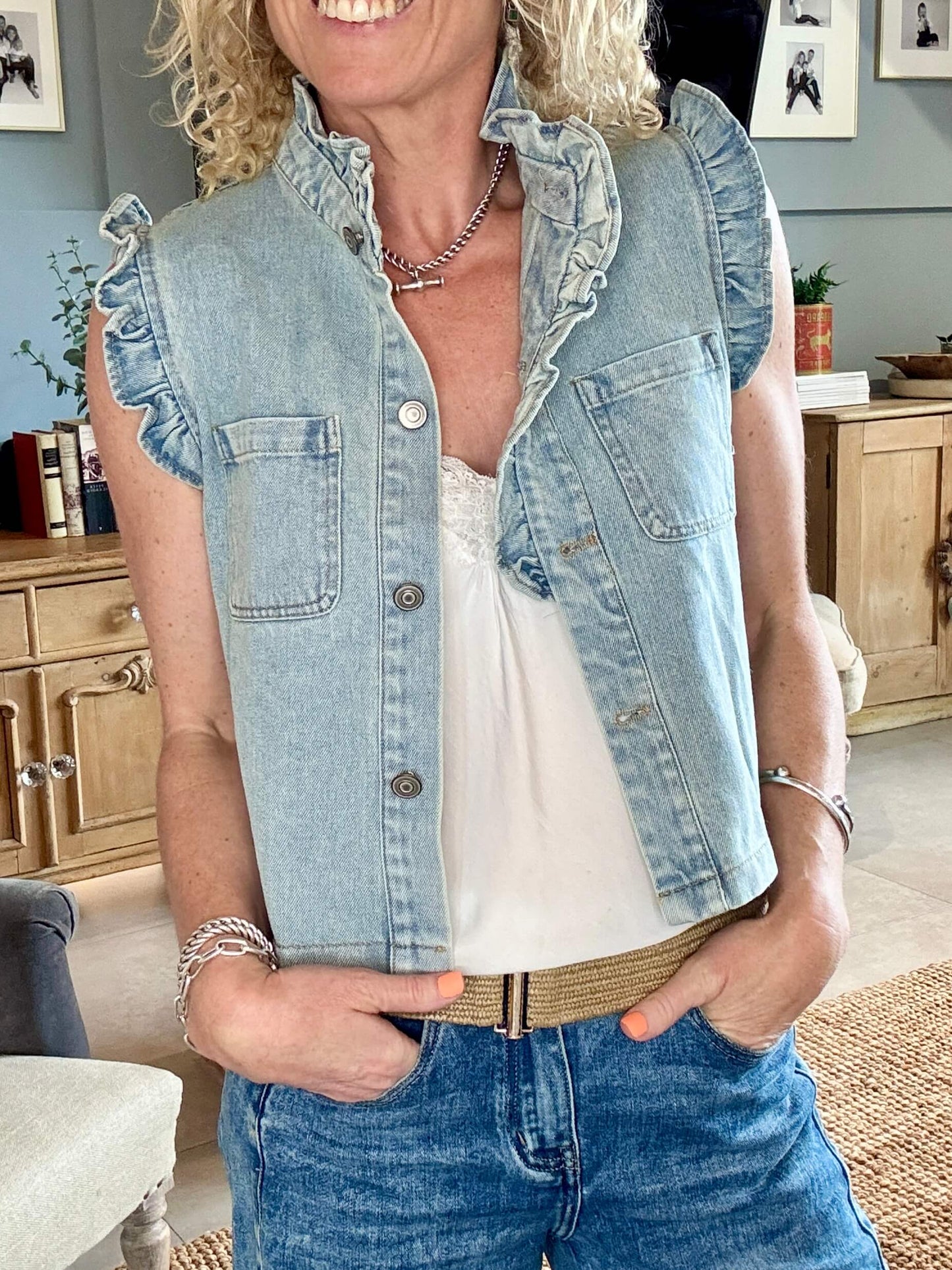 The Dakota Denim Gilet