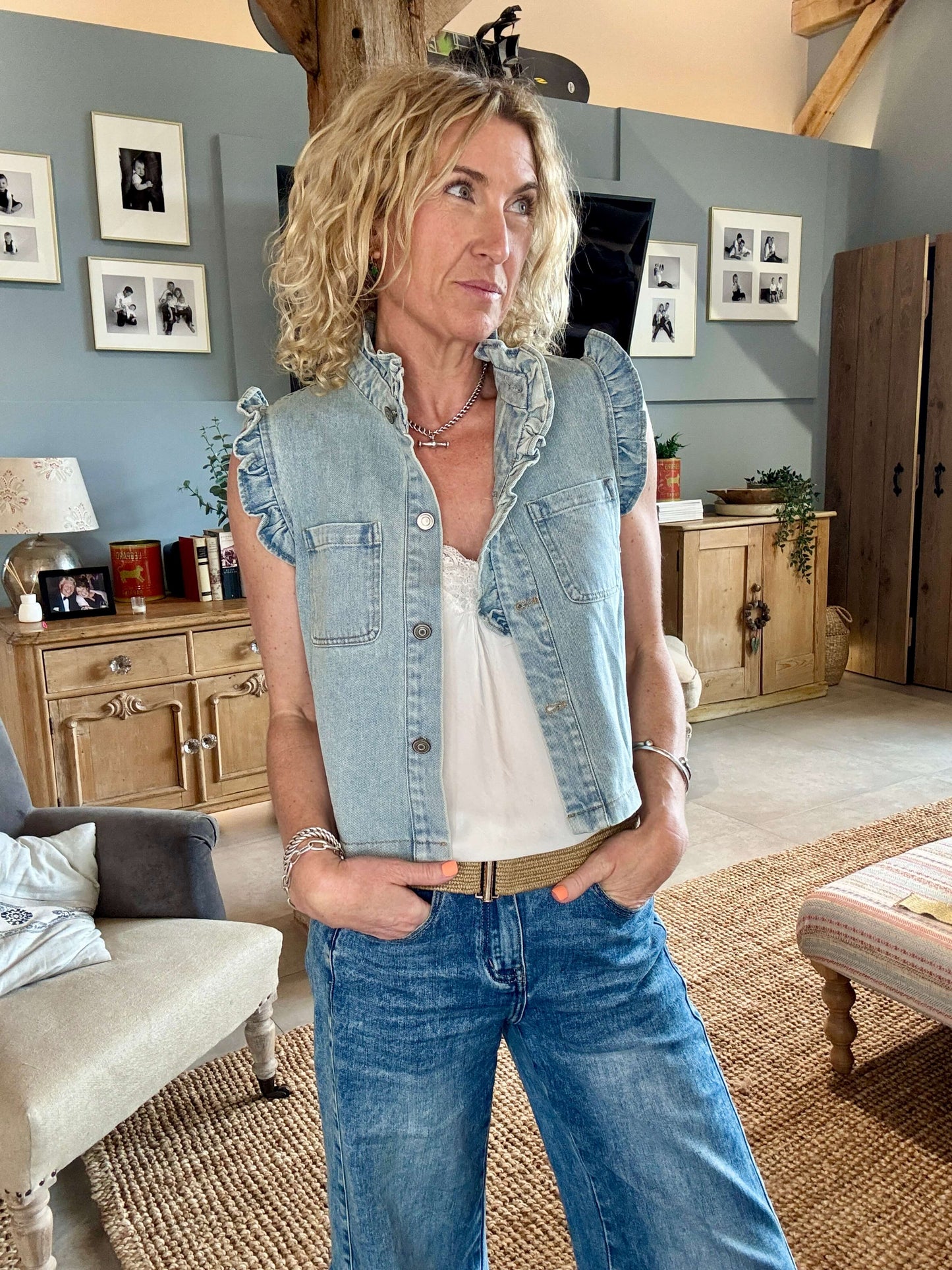 The Dakota Denim Gilet