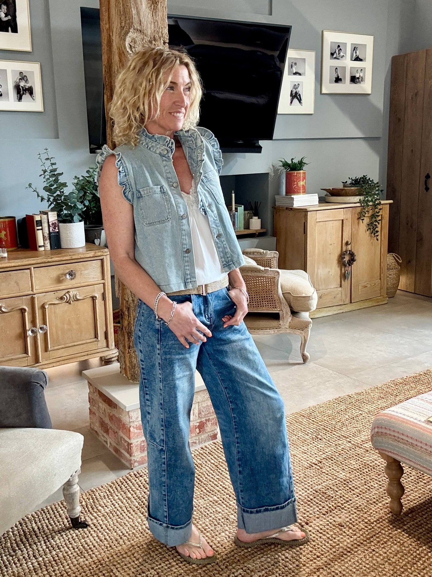 The Dakota Denim Gilet