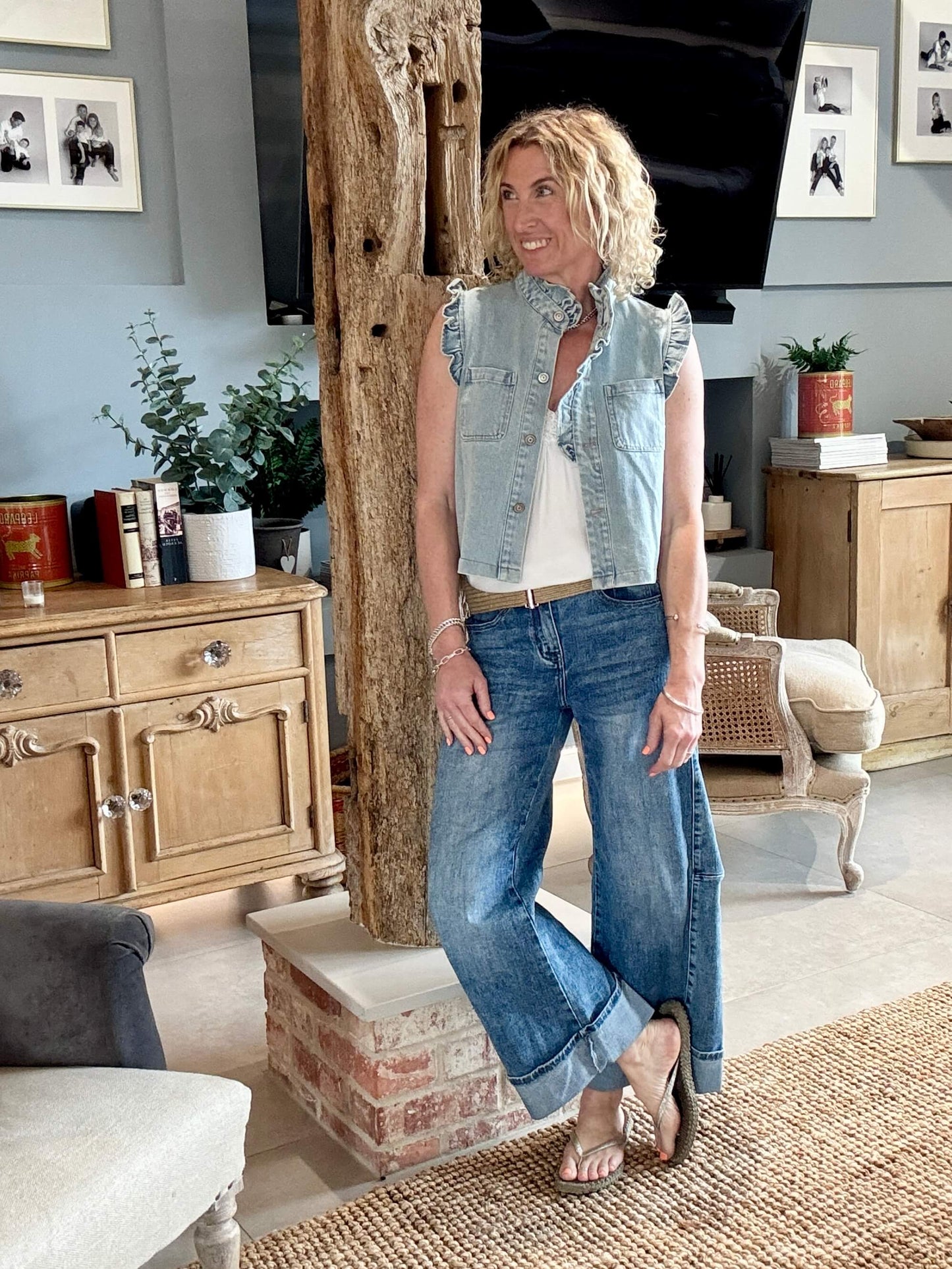 The Dakota Denim Gilet