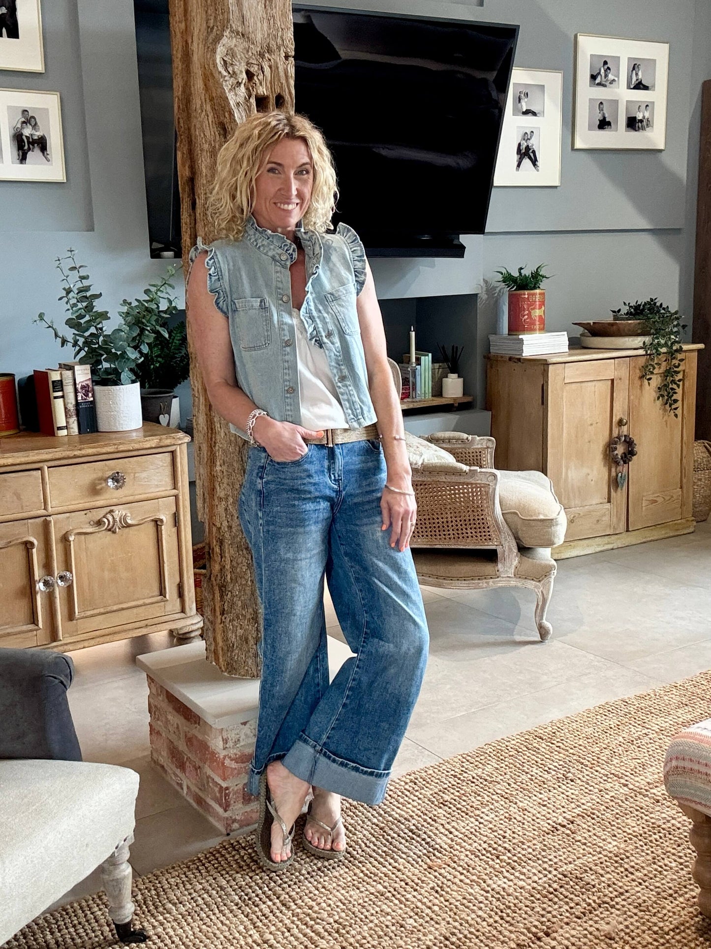 The Dakota Denim Gilet