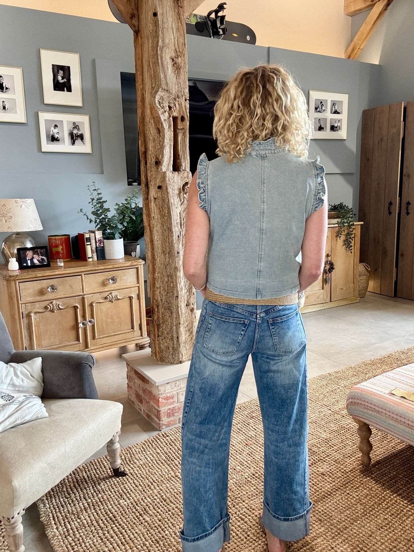 The Dakota Denim Gilet
