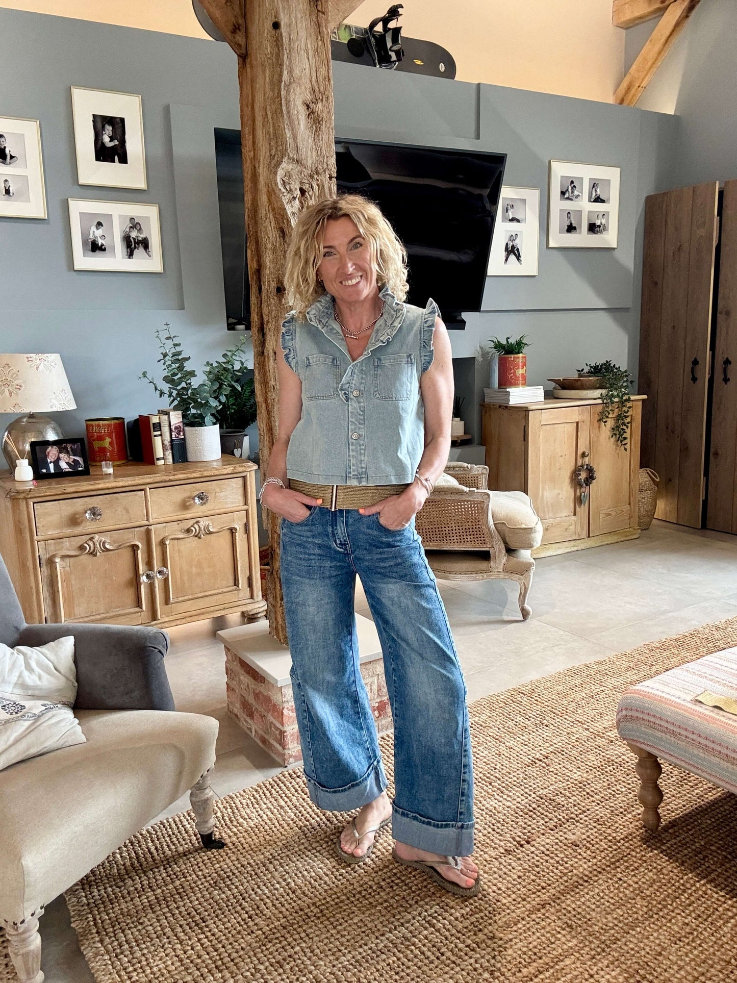 The Dakota Denim Gilet