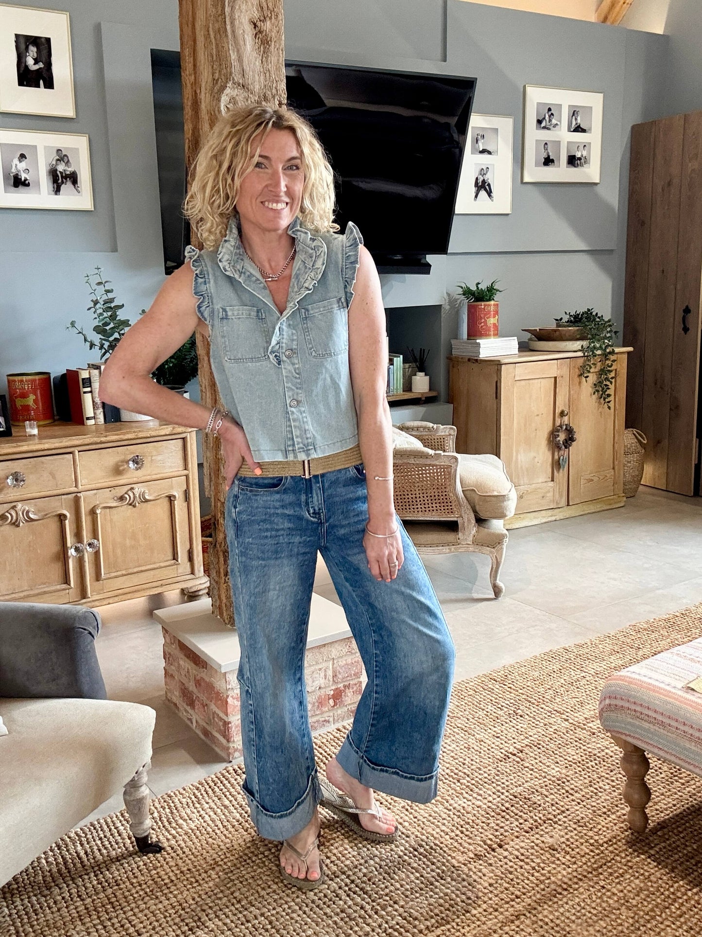 The Dakota Denim Gilet