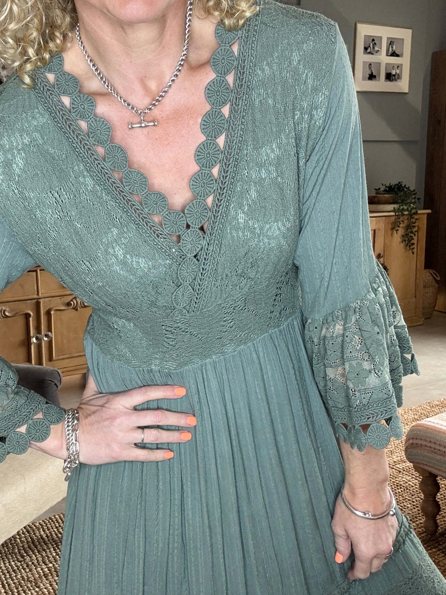 Santorini Dress | Khaki
