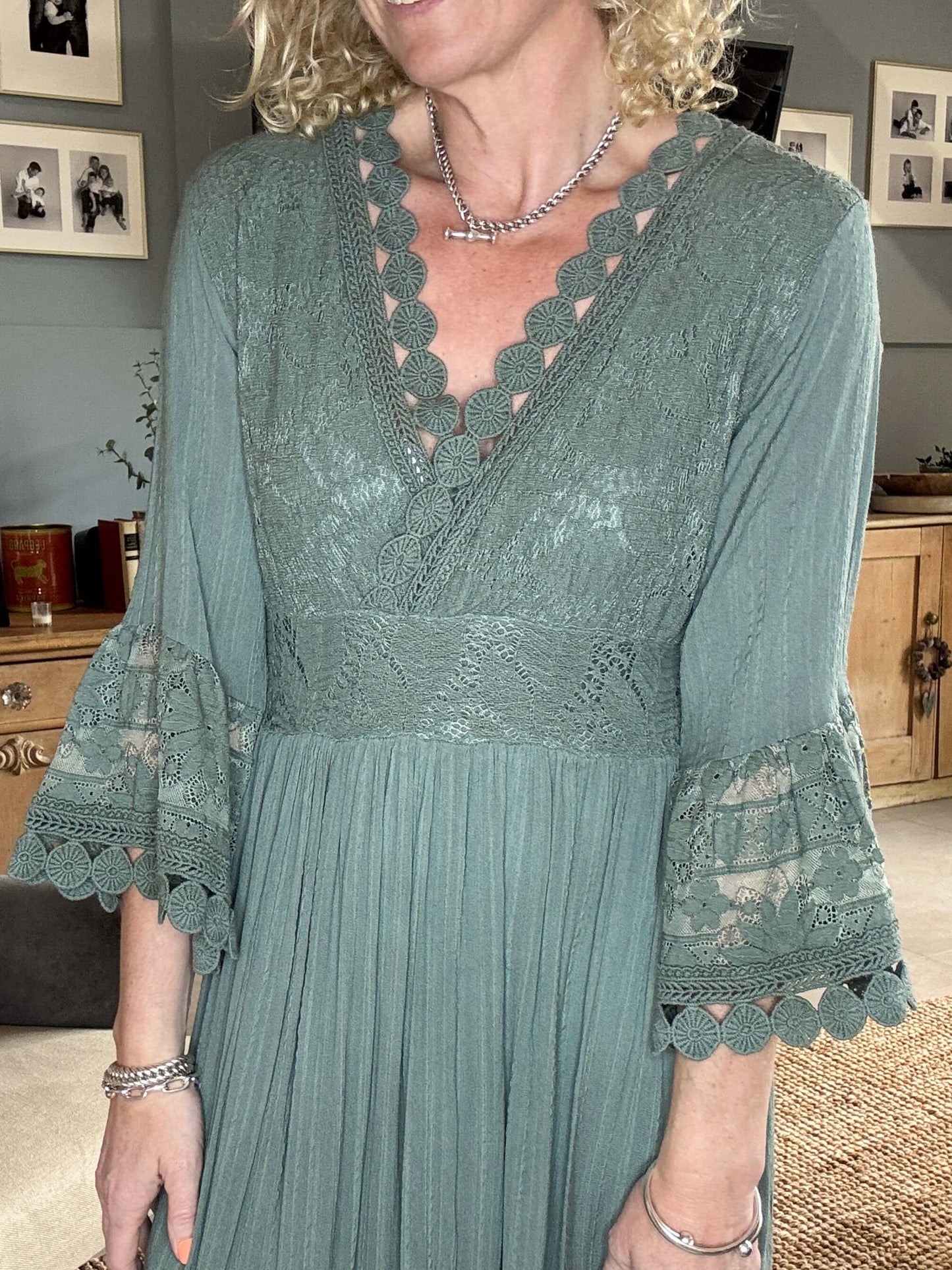 Santorini Dress | Khaki