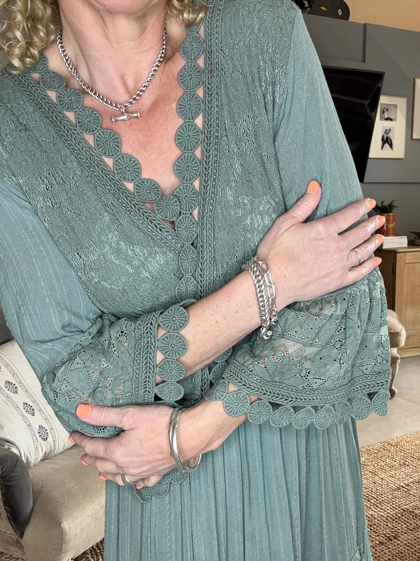Santorini Dress | Khaki