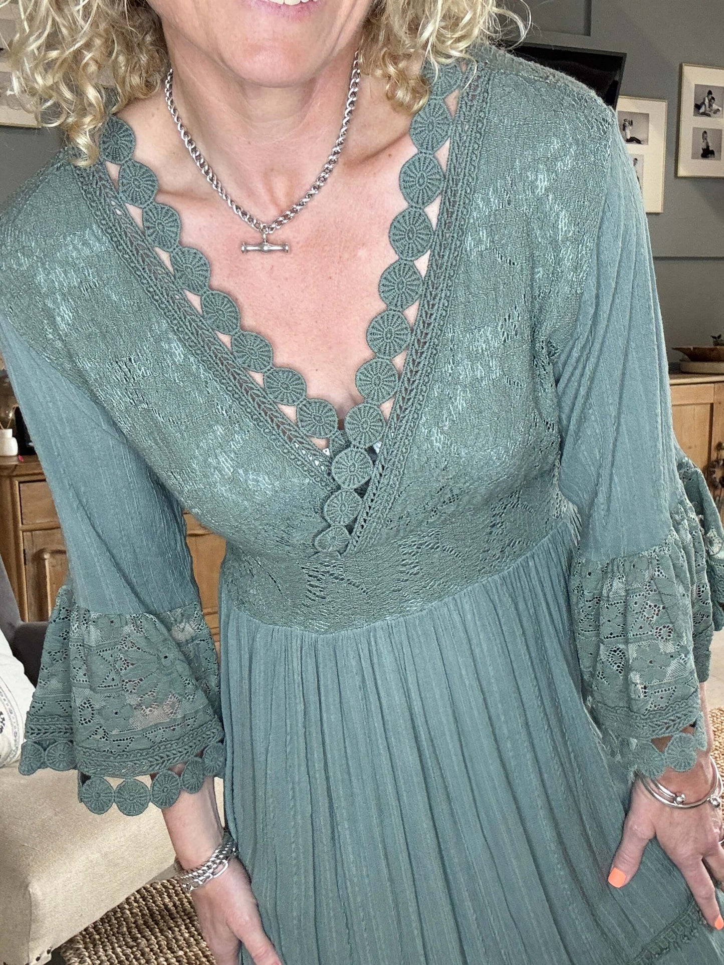 Santorini Dress | Khaki