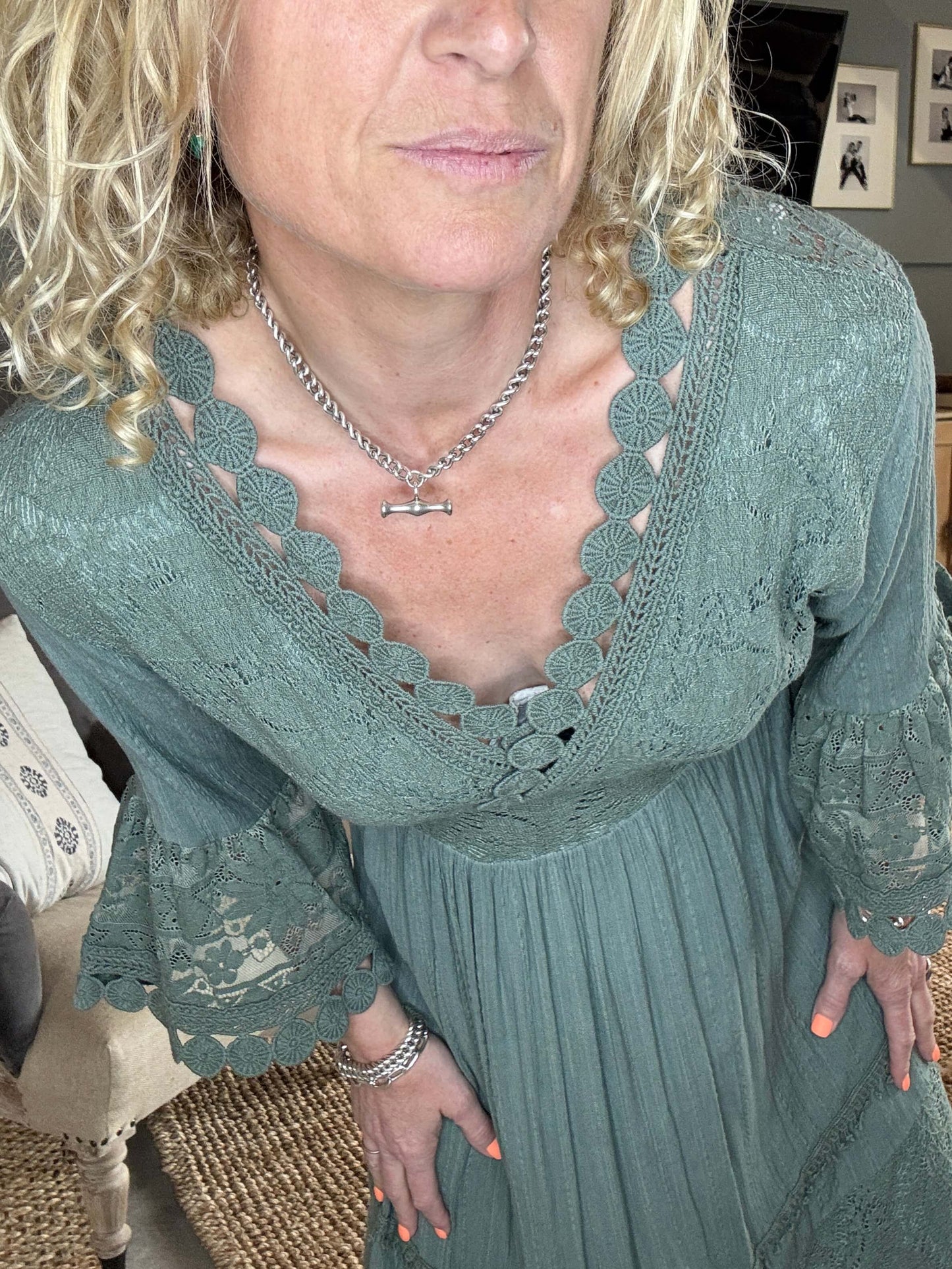 Santorini Dress | Khaki