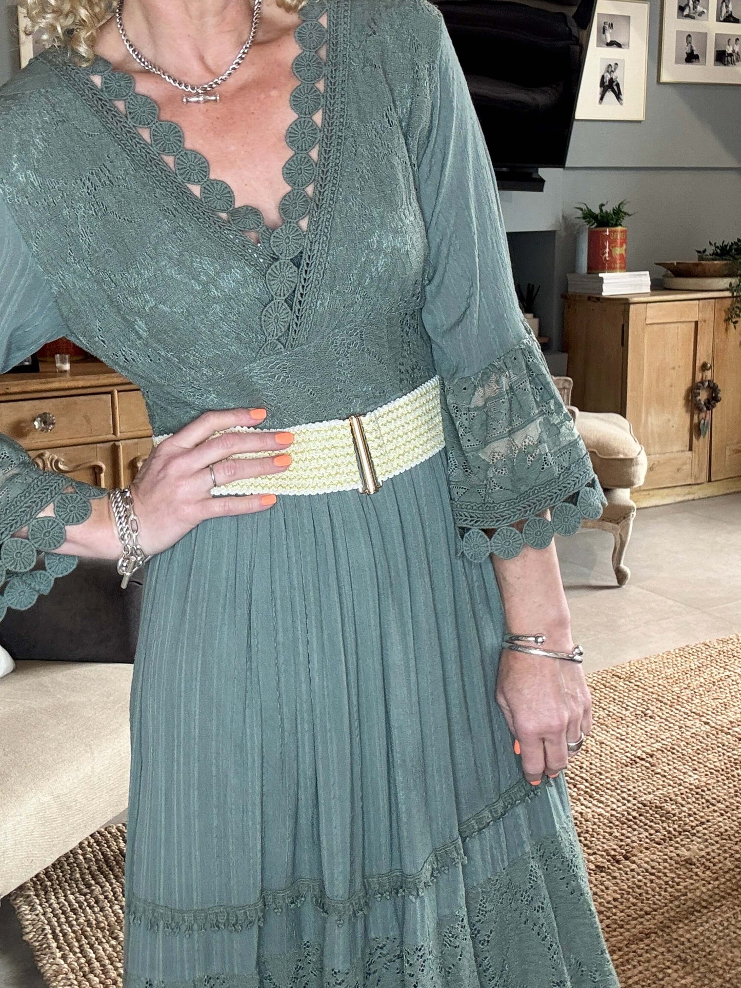 Santorini Dress | Khaki