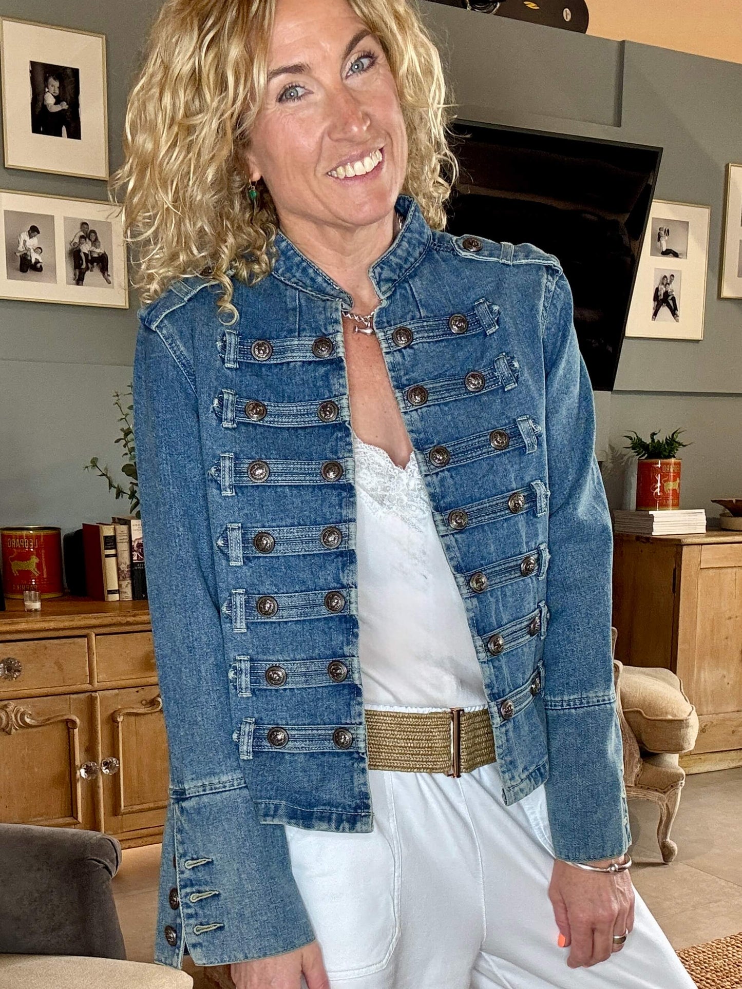 The Regiment Jacket | Denim Blue