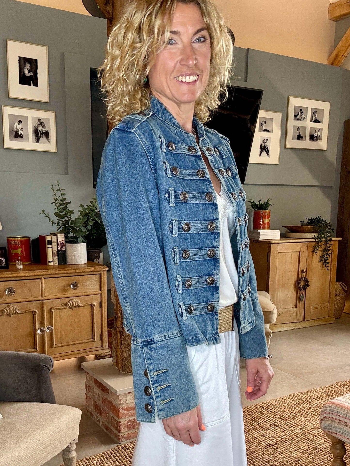 The Regiment Jacket | Denim Blue