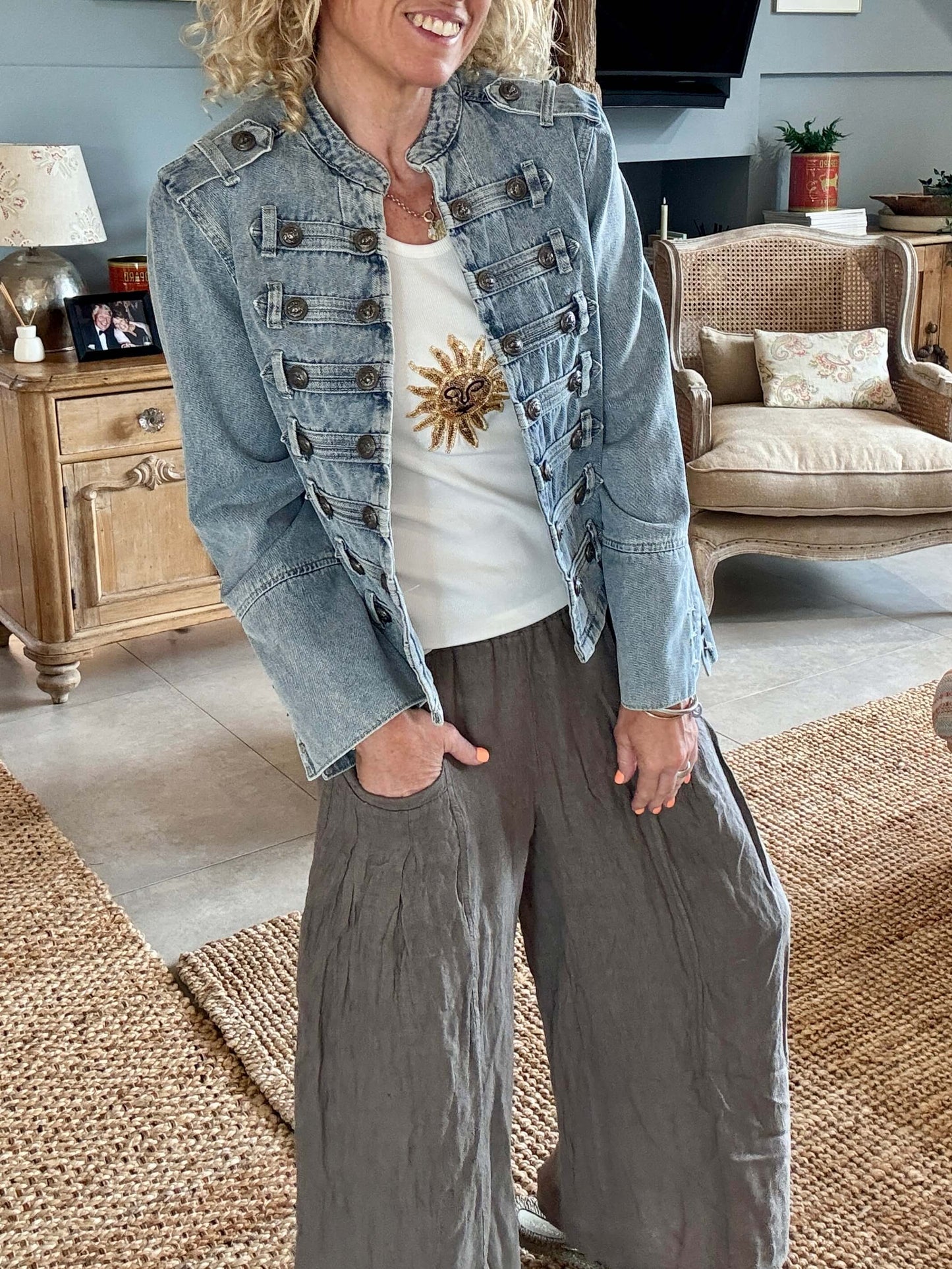 The Regiment Jacket | Pale Denim