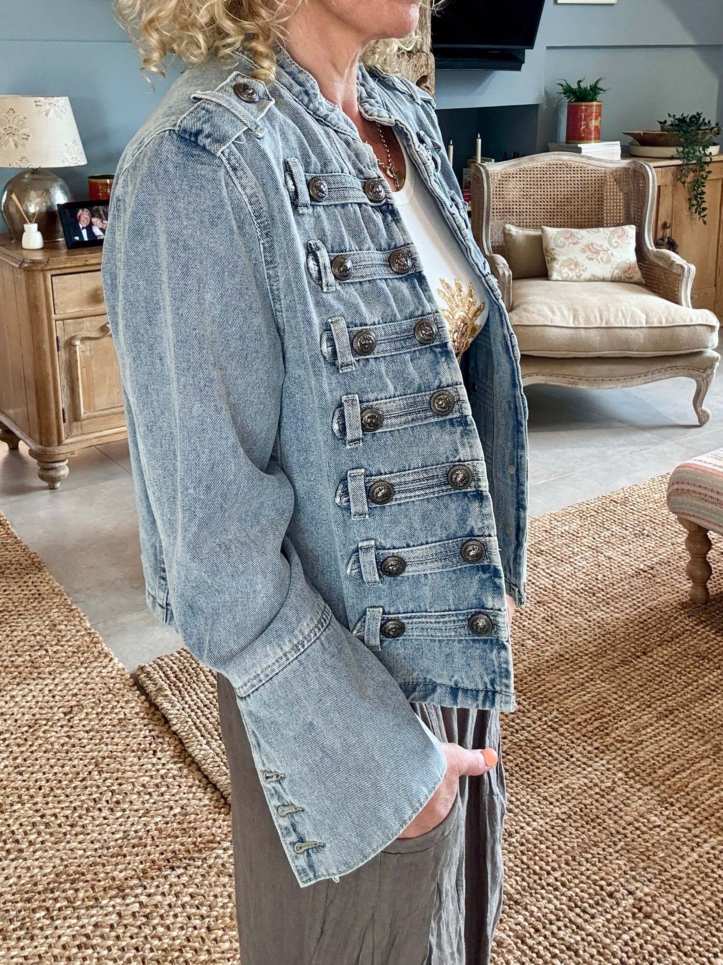 The Regiment Jacket | Pale Denim
