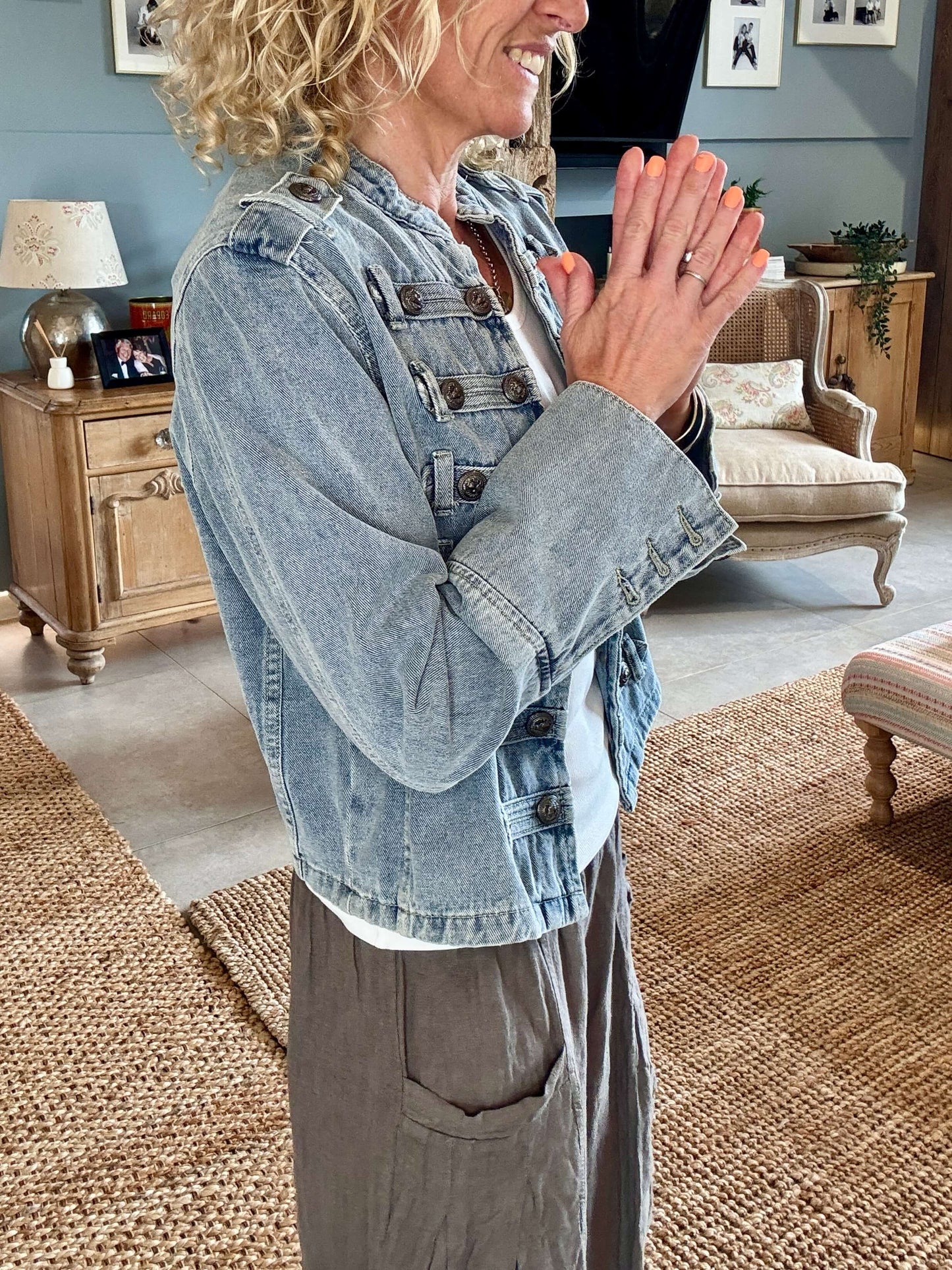 The Regiment Jacket | Pale Denim