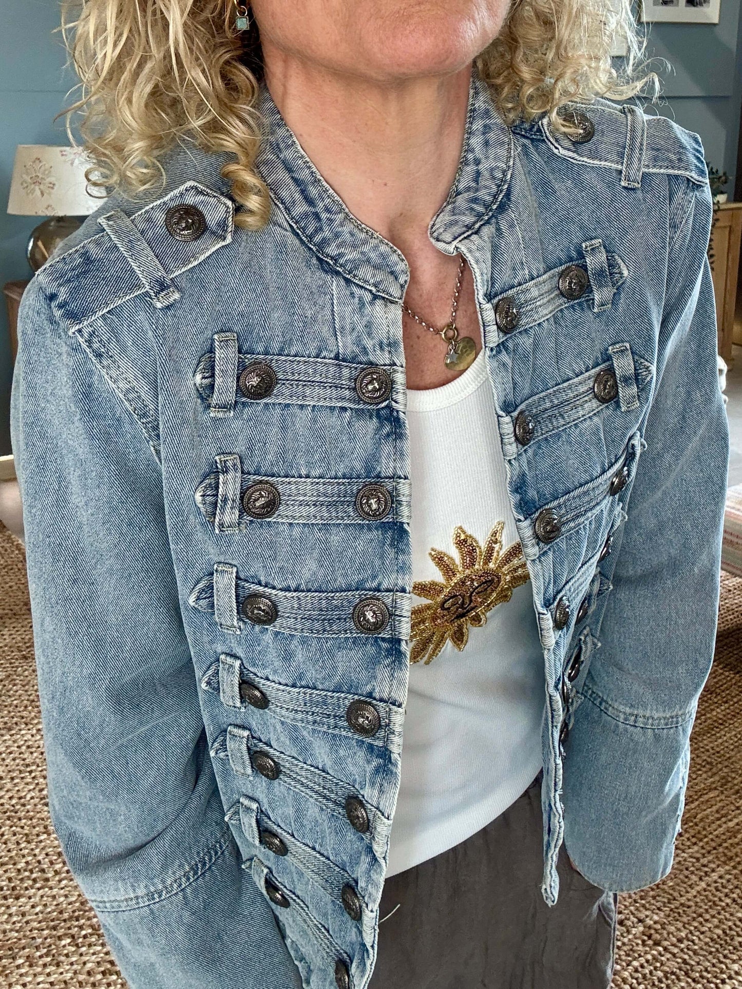 The Regiment Jacket | Pale Denim