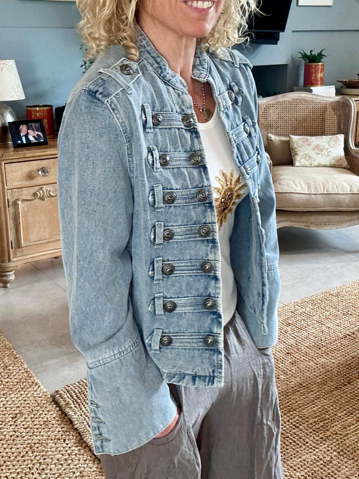 The Regiment Jacket | Pale Denim