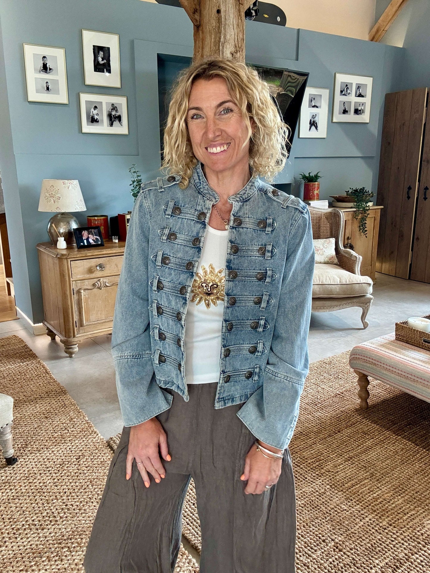 The Regiment Jacket | Pale Denim
