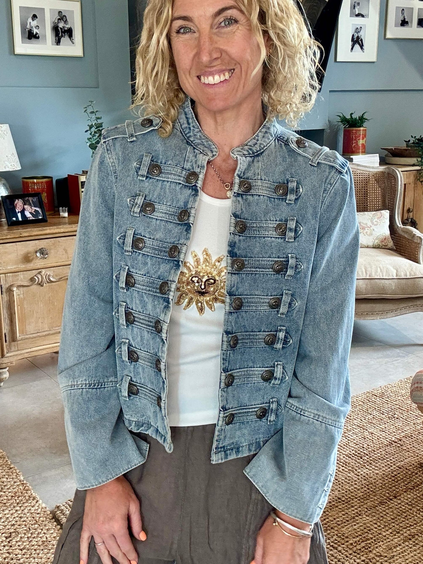 The Regiment Jacket | Pale Denim