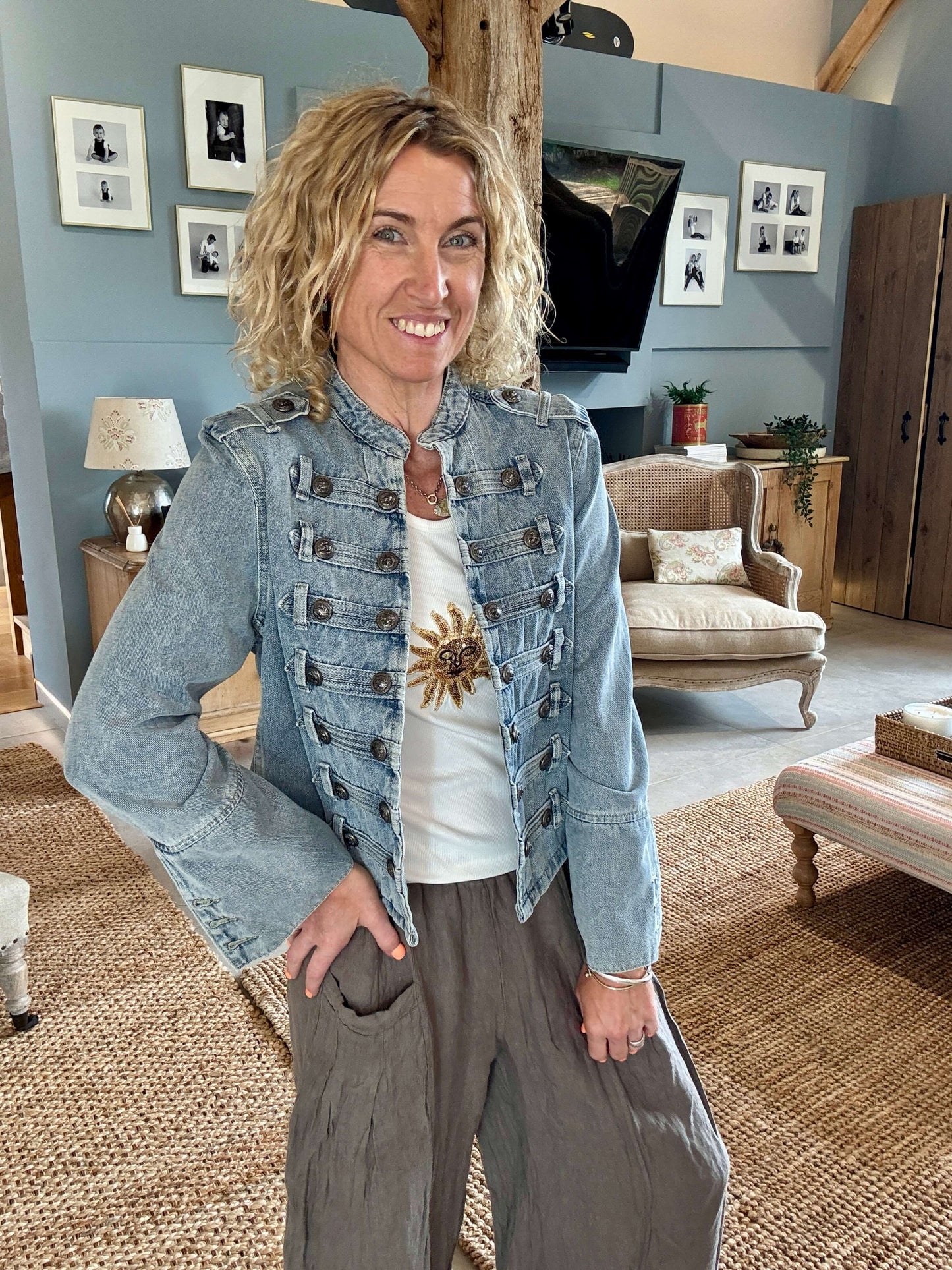 The Regiment Jacket | Pale Denim