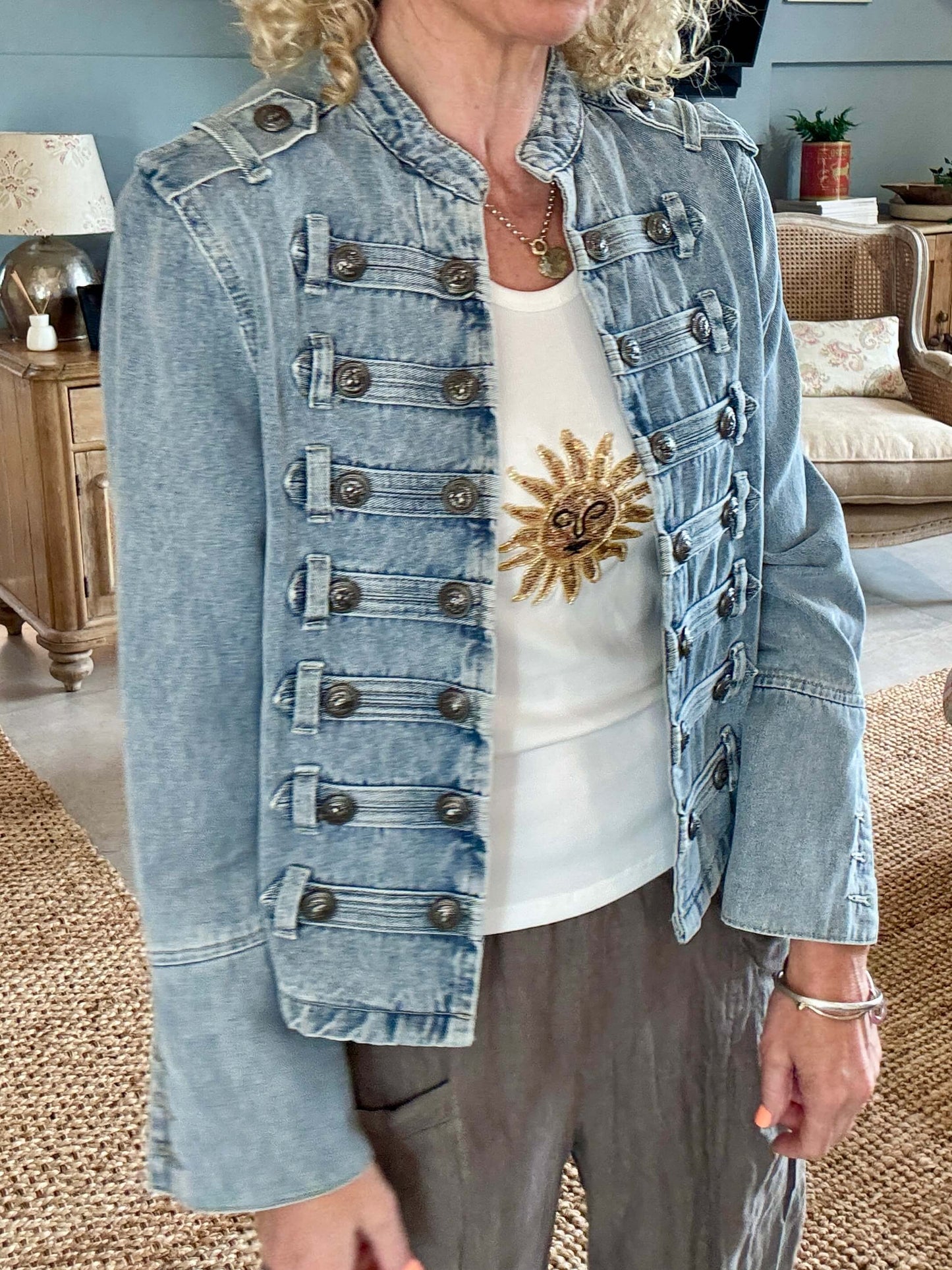 The Regiment Jacket | Pale Denim