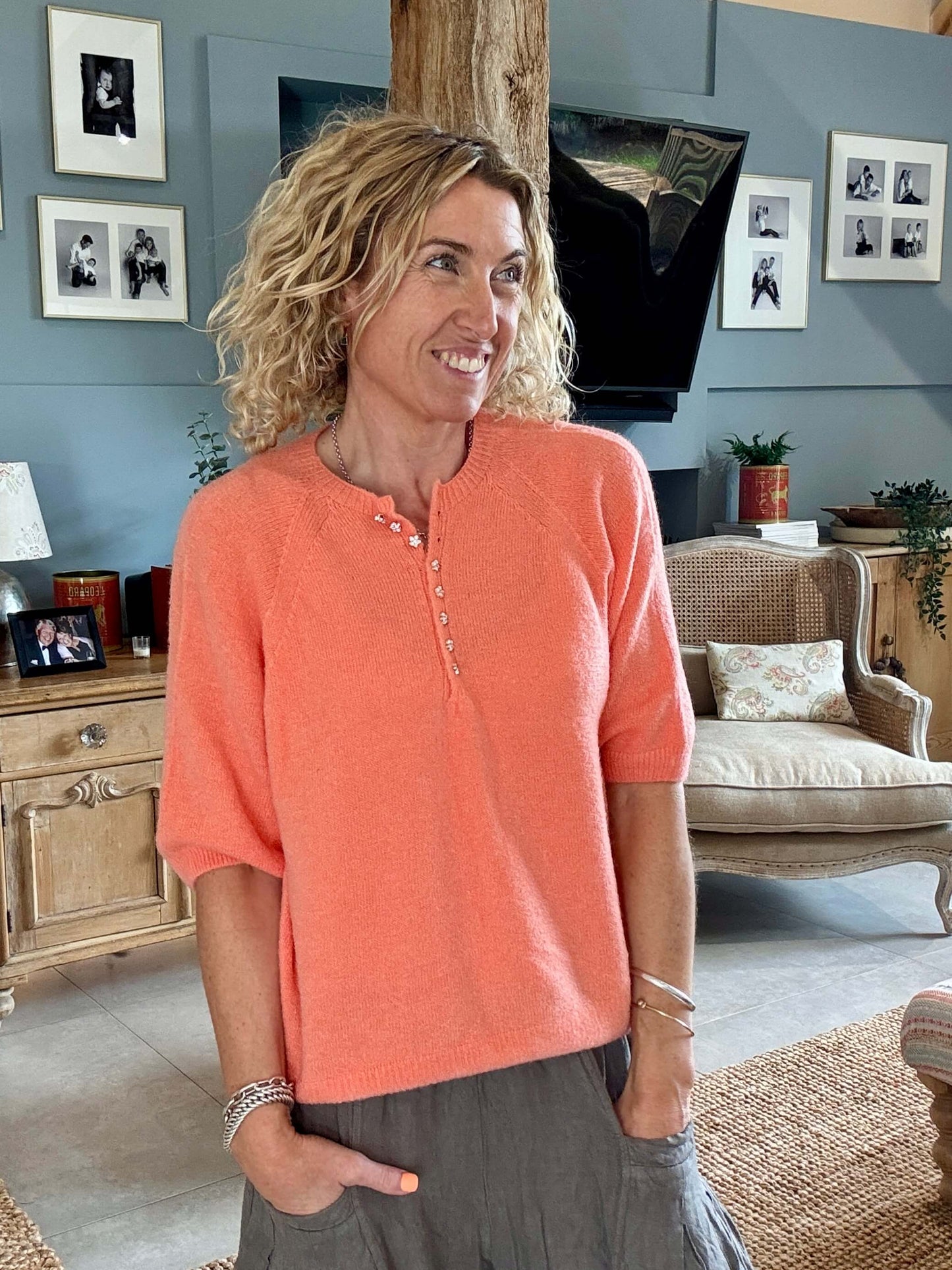 Dixie Knit | Coral