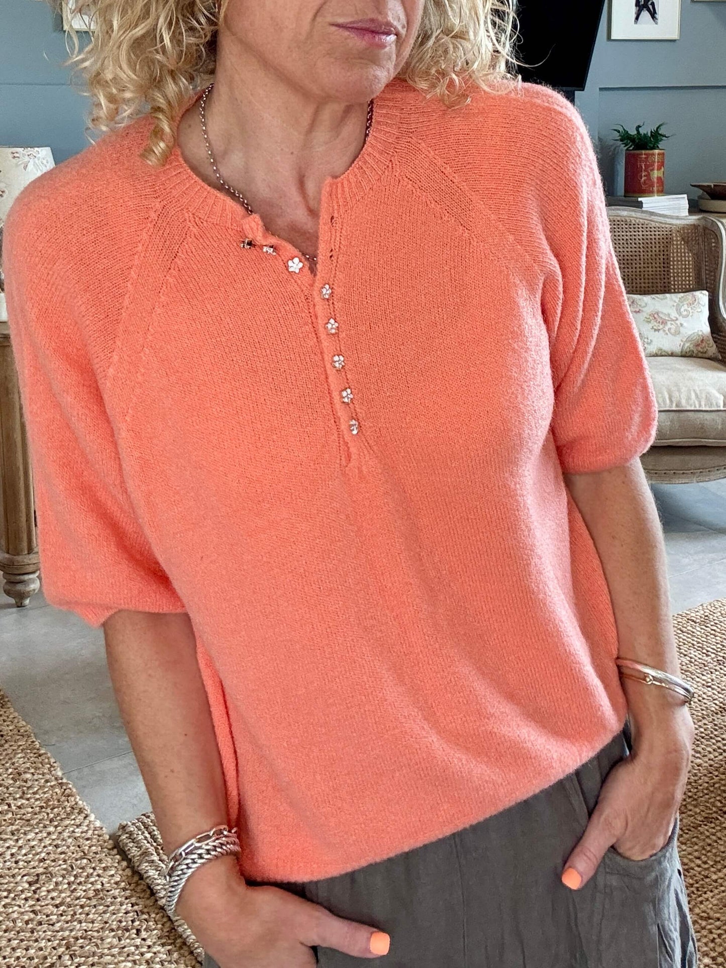 Dixie Knit | Coral