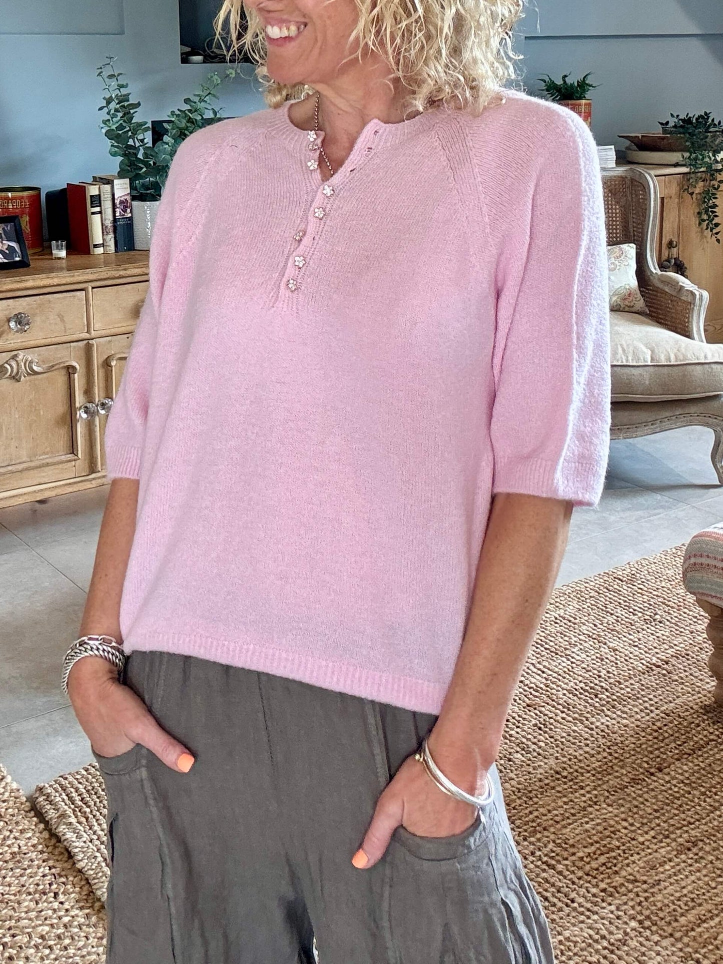 Dixie Knit | Soft Rose Pink