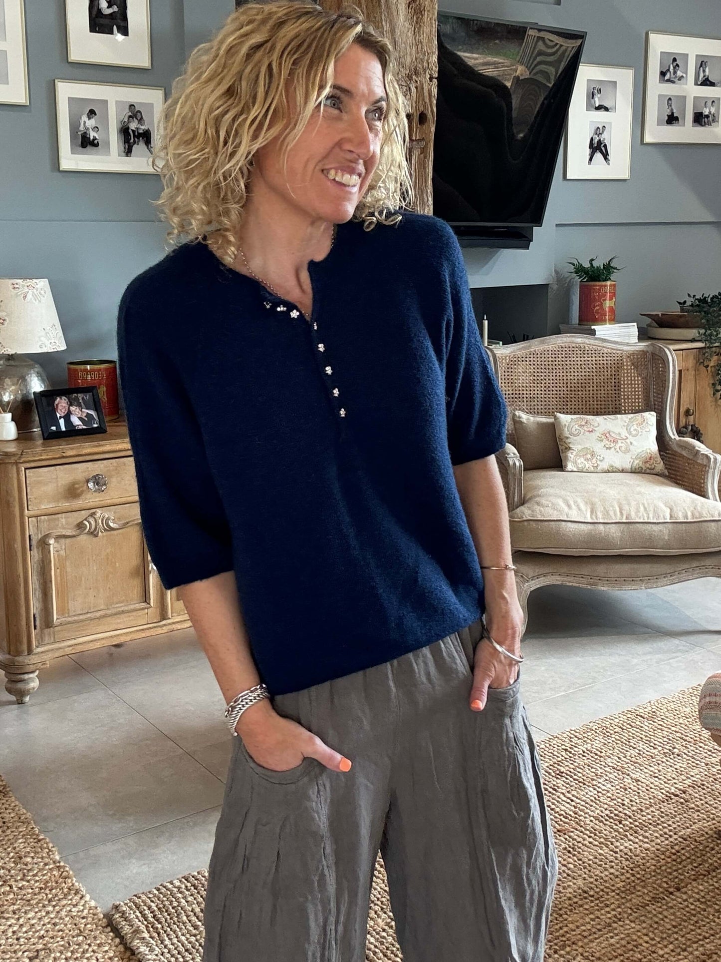 Dixie Knit | Navy
