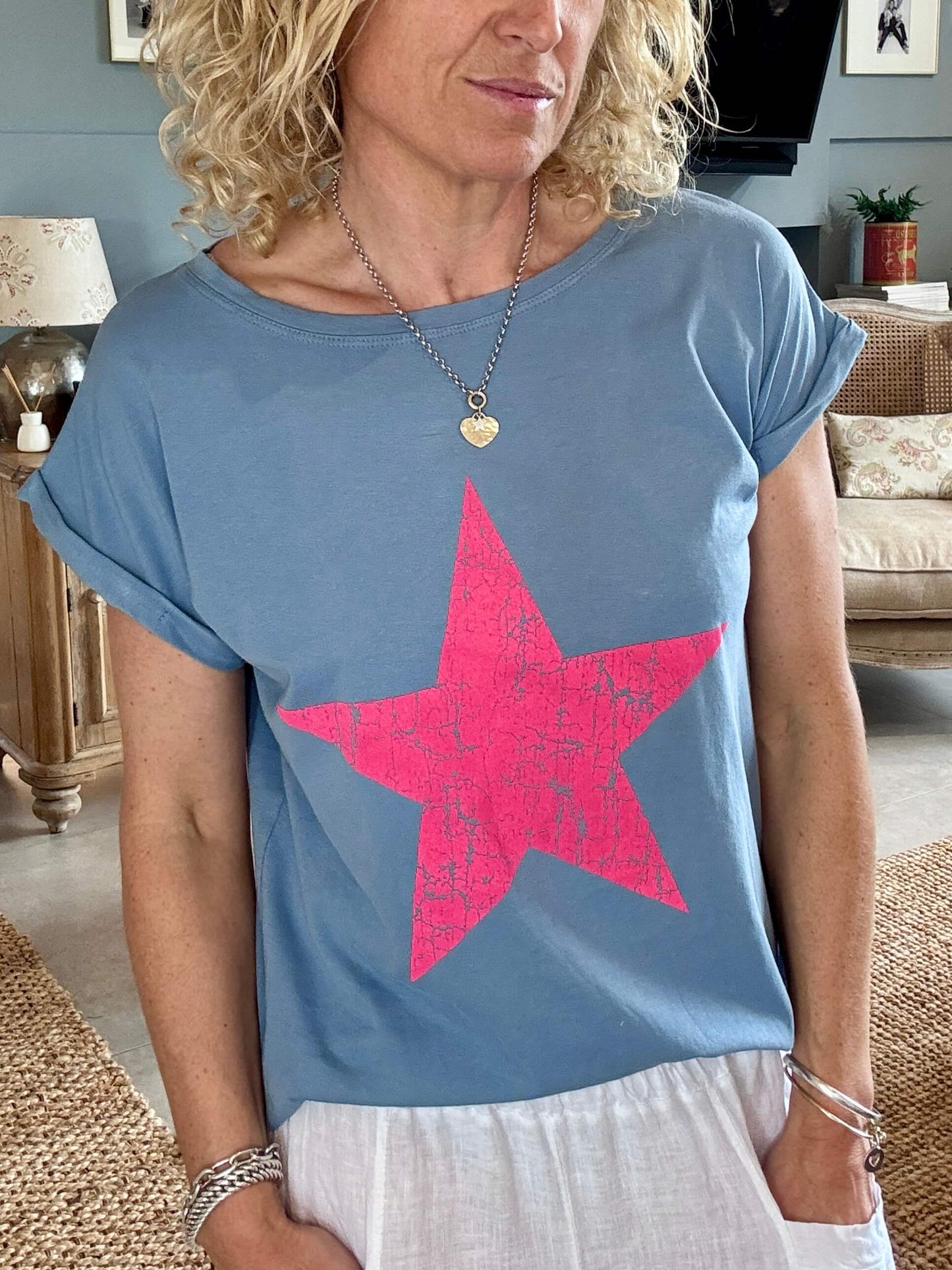 Vintage Hoxton Tee | Denim