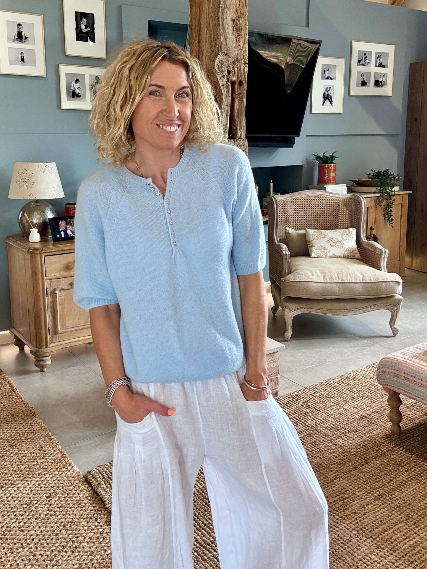 Dixie Knit | Sky Blue