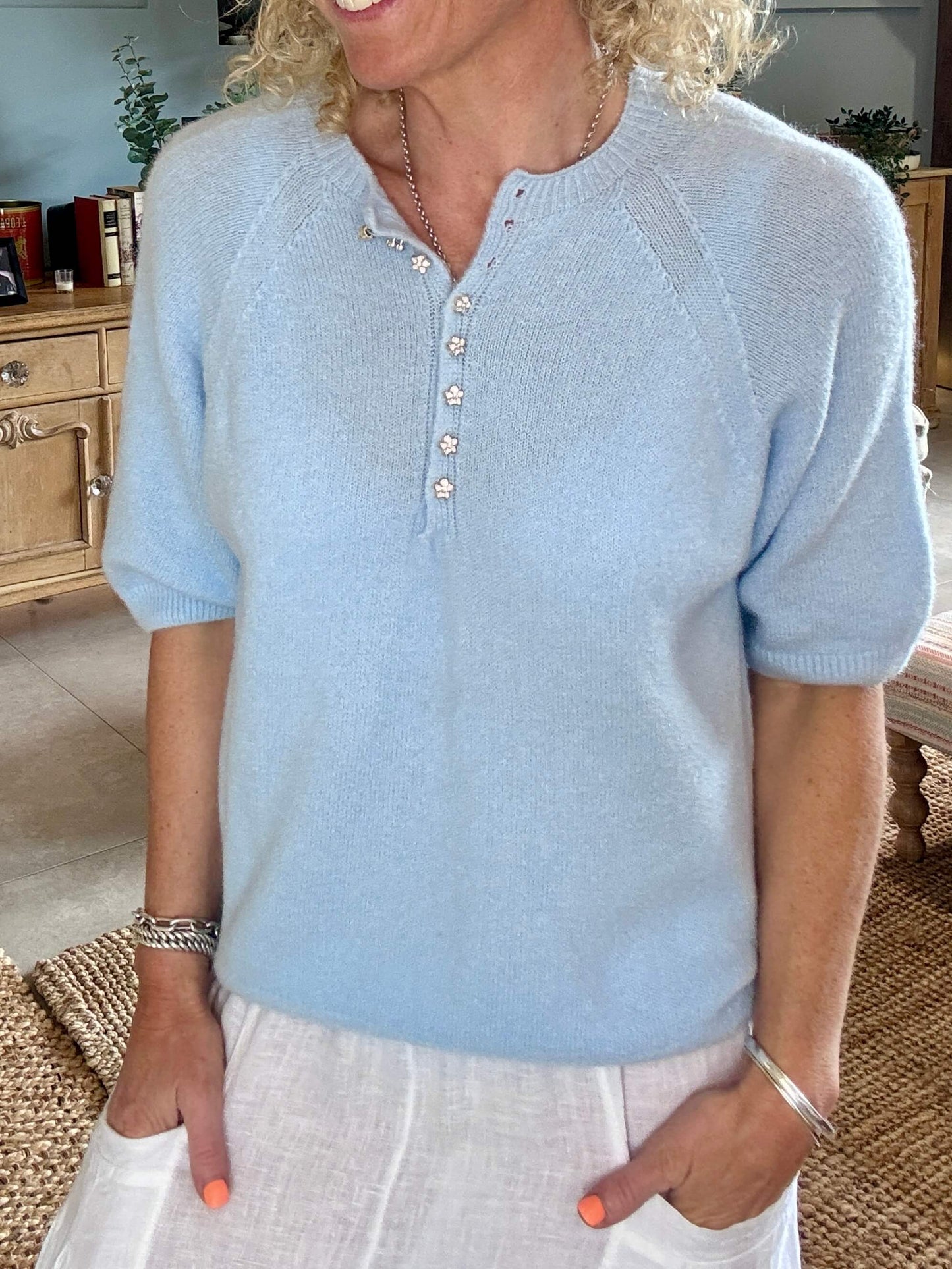 Dixie Knit | Sky Blue