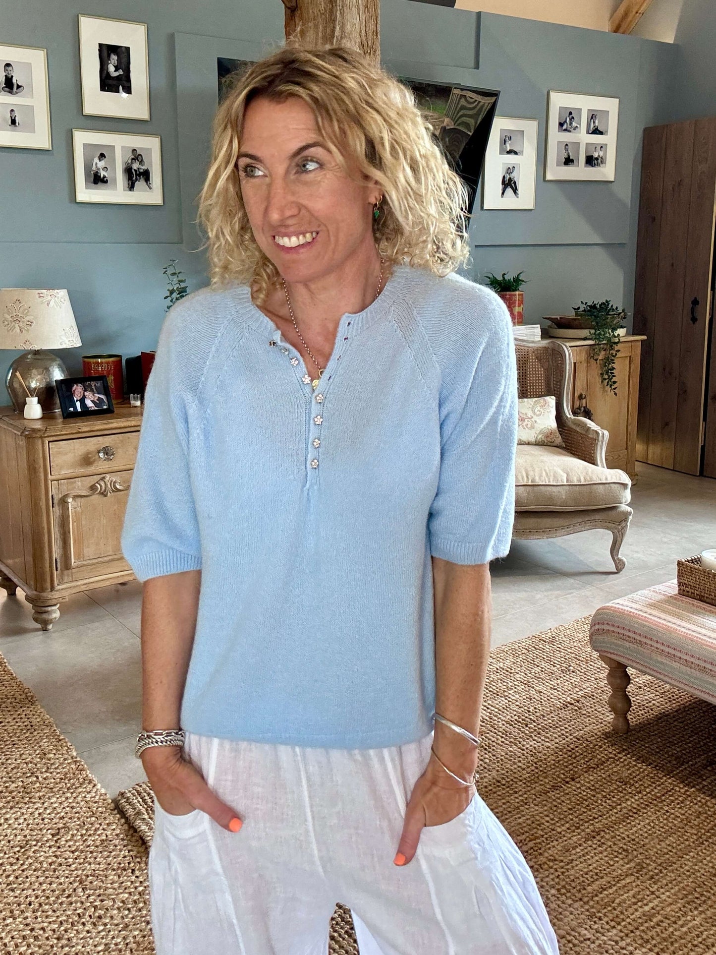 Dixie Knit | Sky Blue