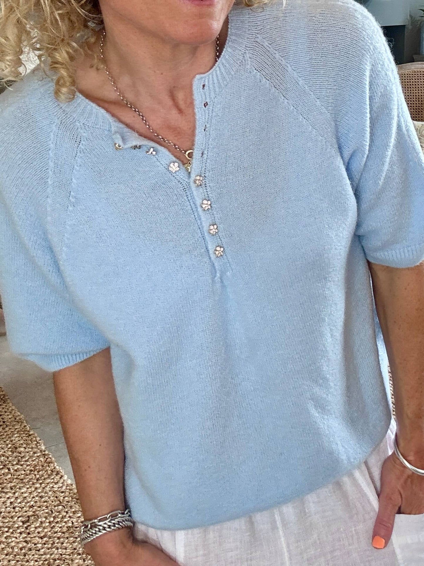 Dixie Knit | Sky Blue